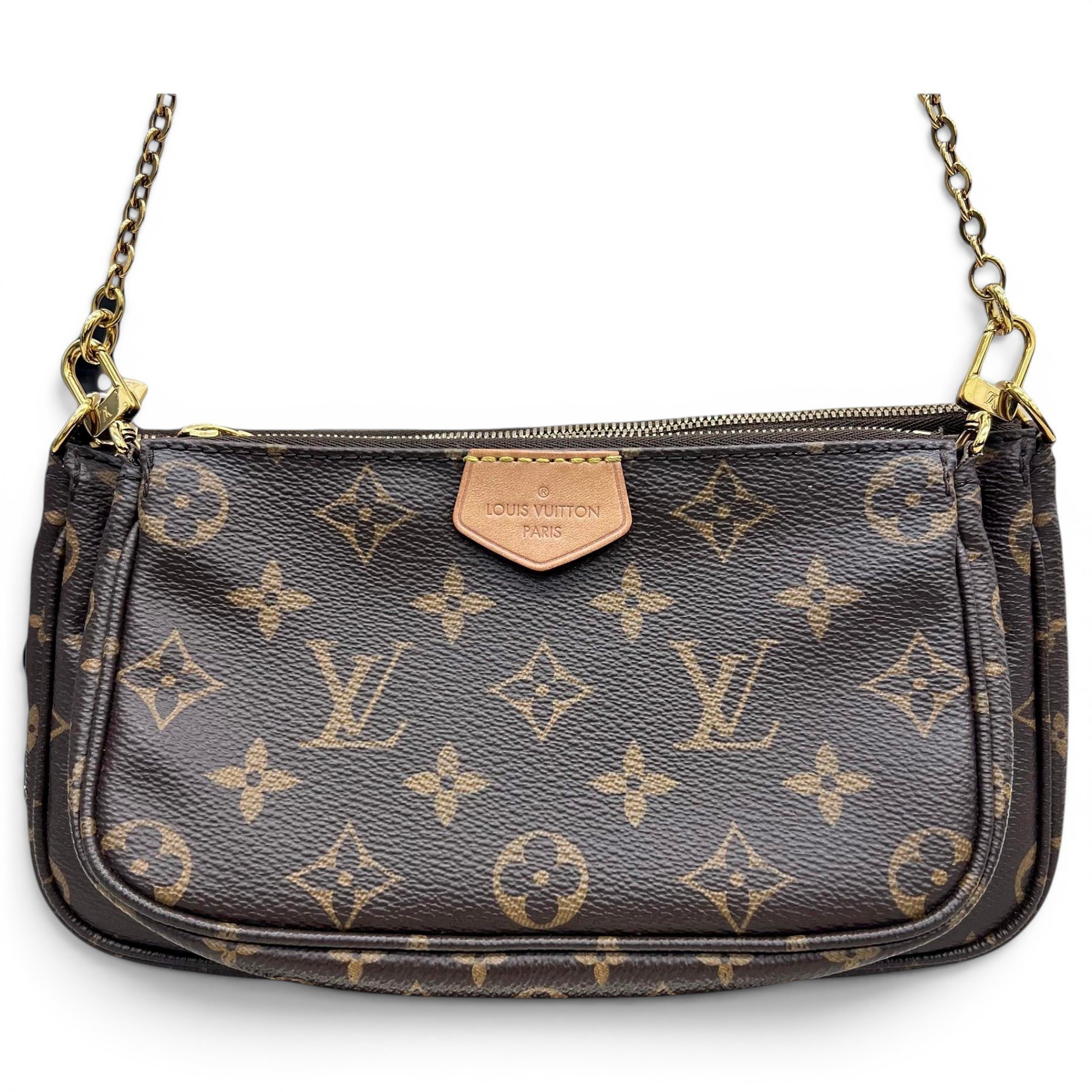 Multi Pochette Accessoires leather handbag