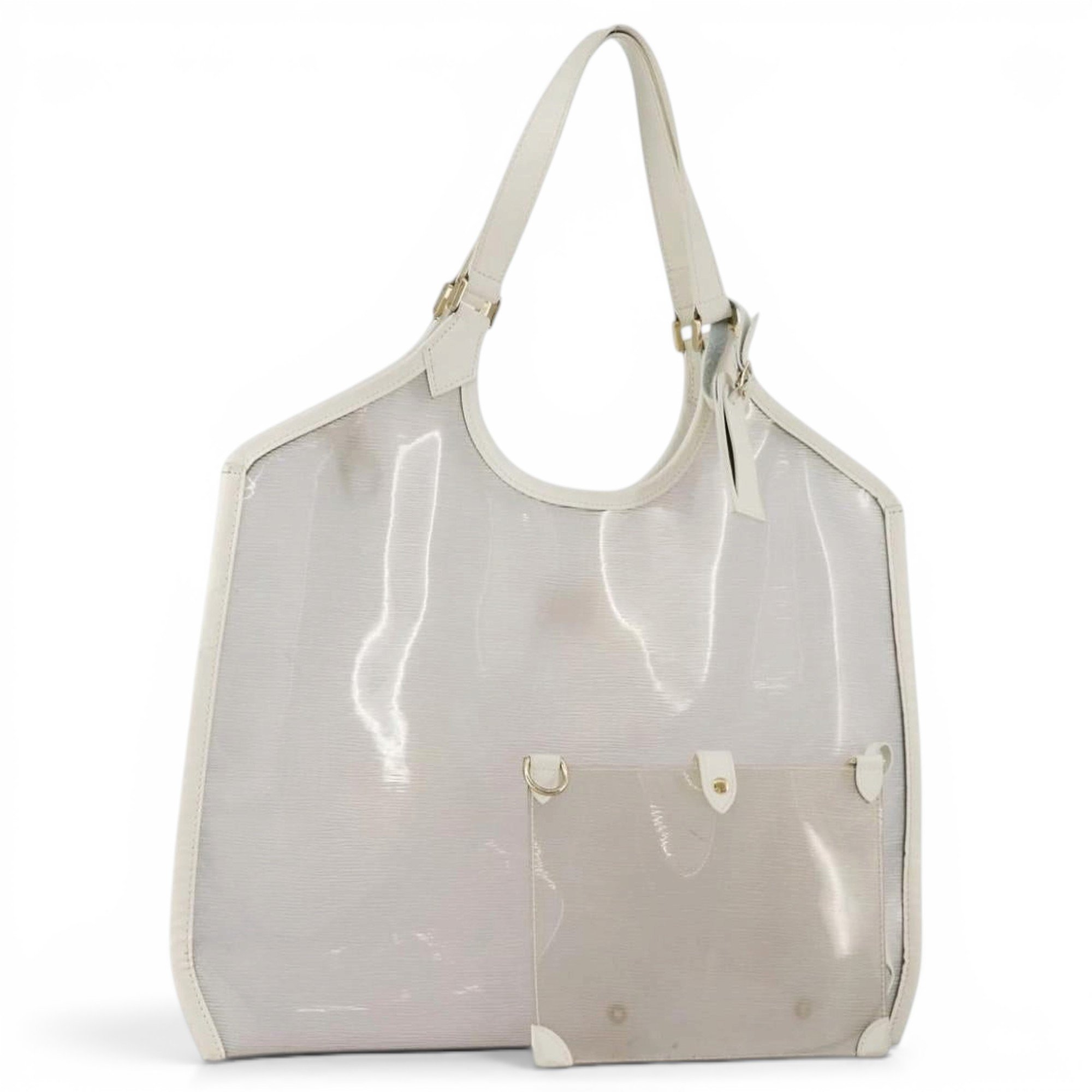 Leather tote