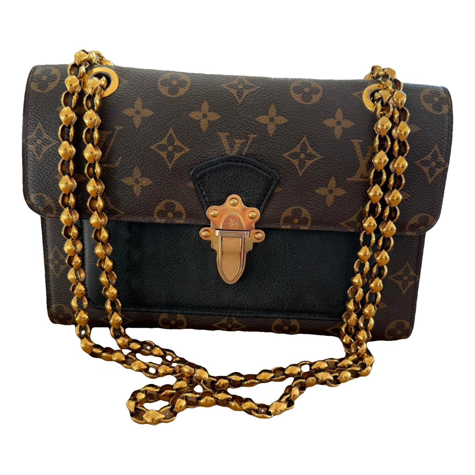 Victoire leather handbag