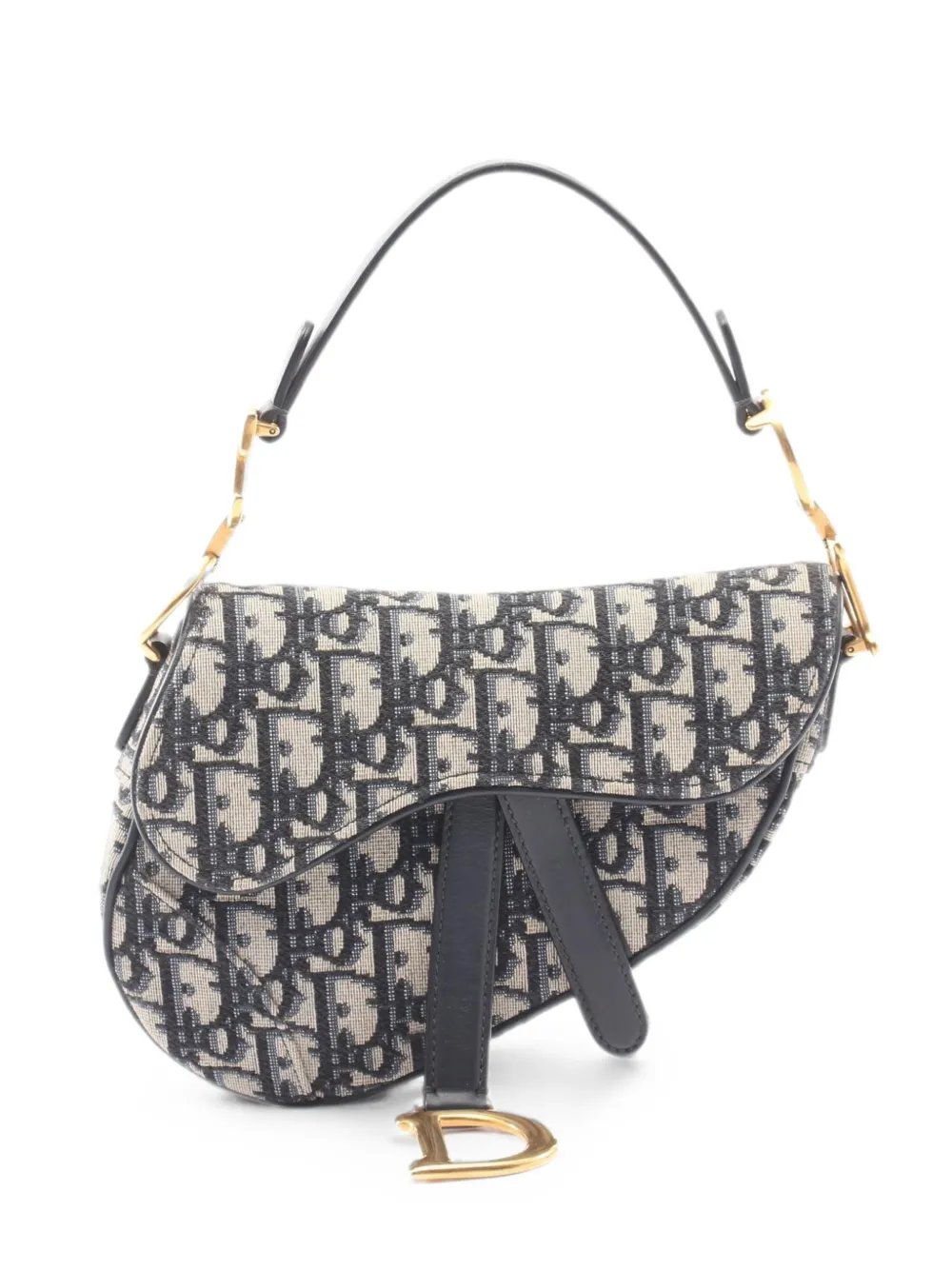 Dior 2010s Oblique jacquard shoulder bag
