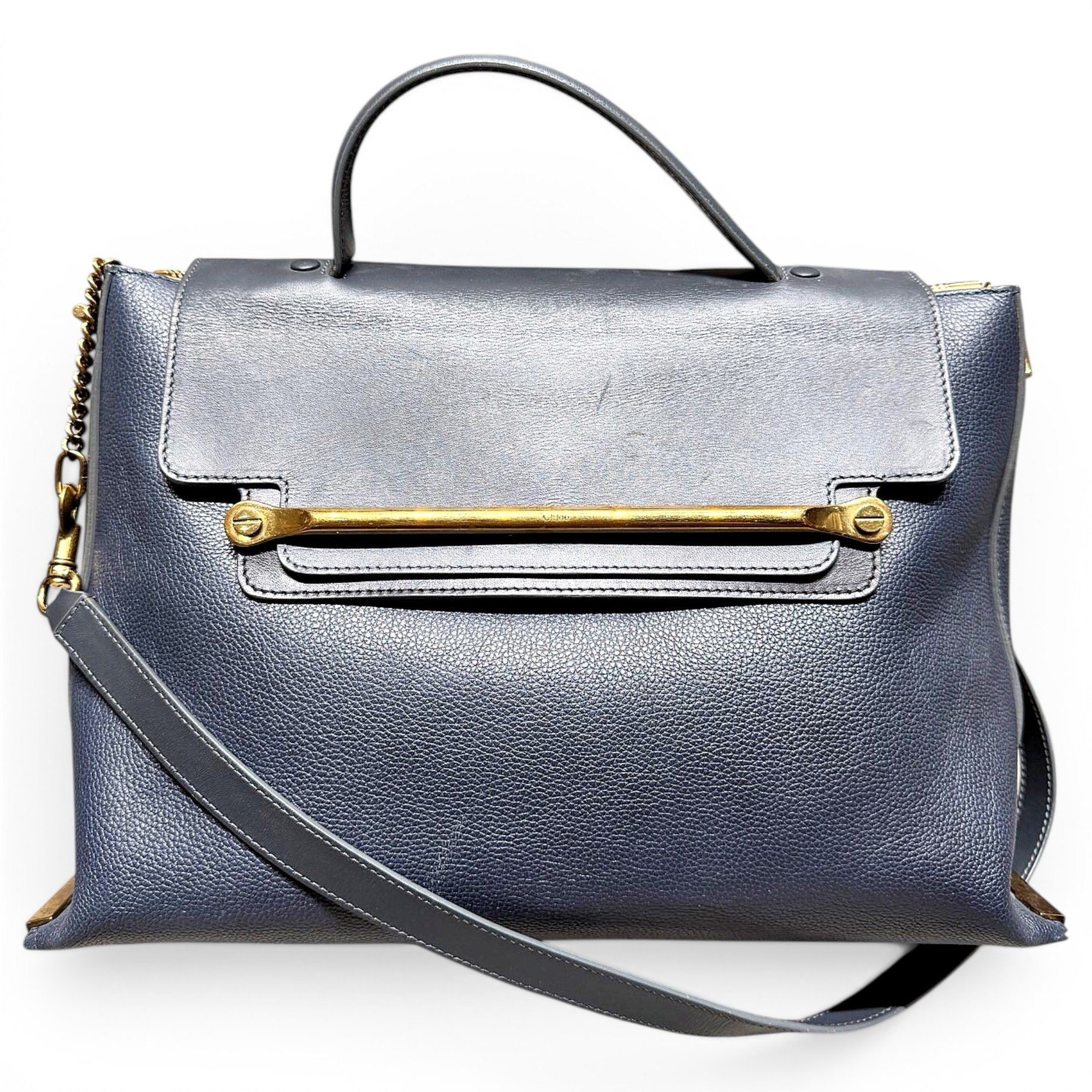 Leather handbag