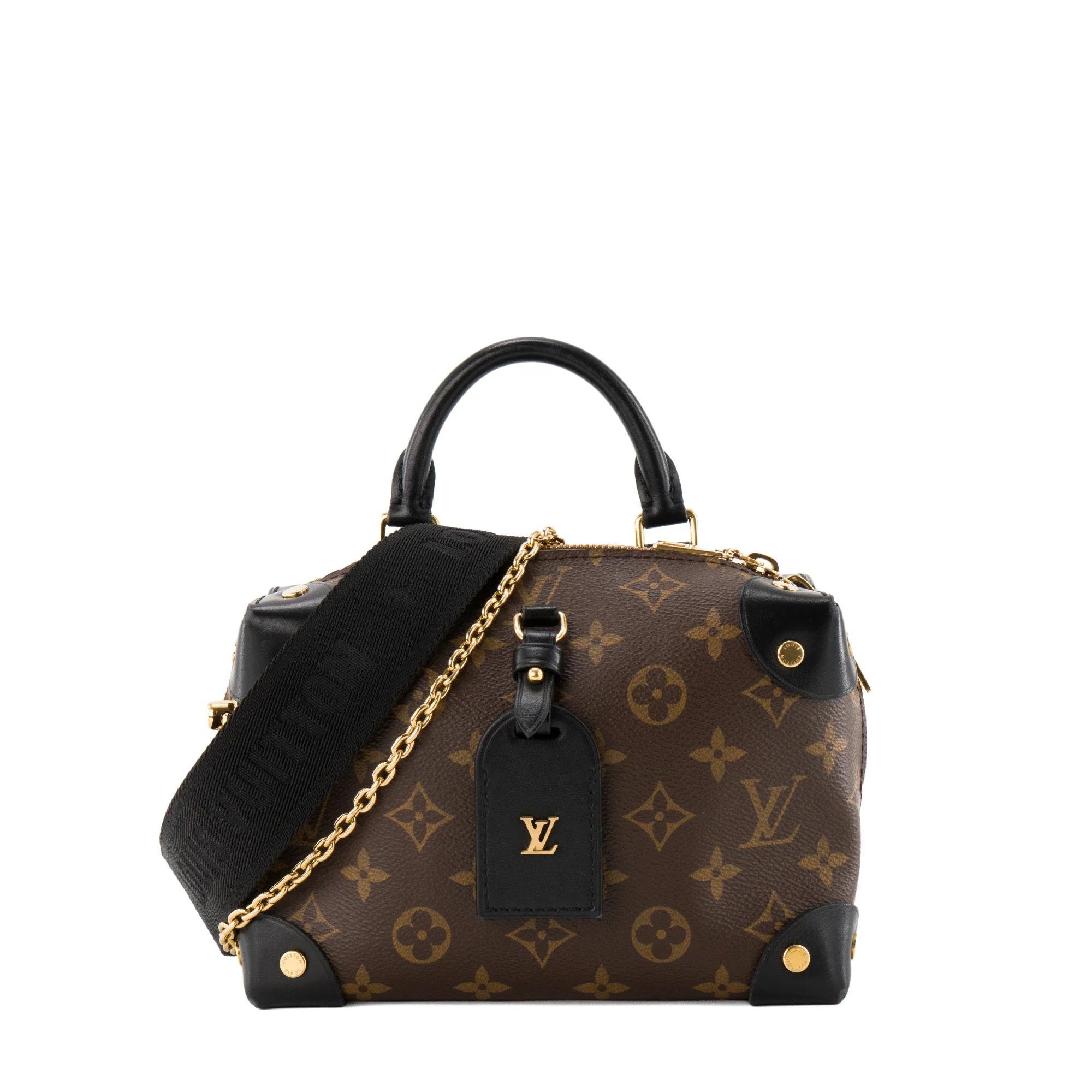 Petite Malle Souple leather bag