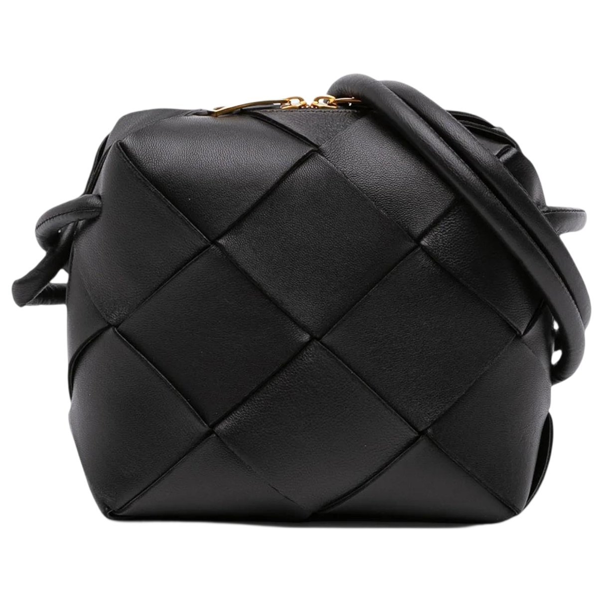 Cassette leather crossbody bag