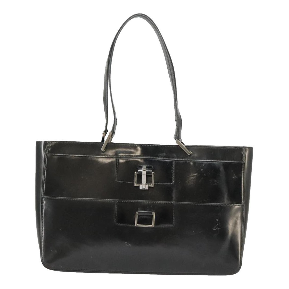 Leather tote