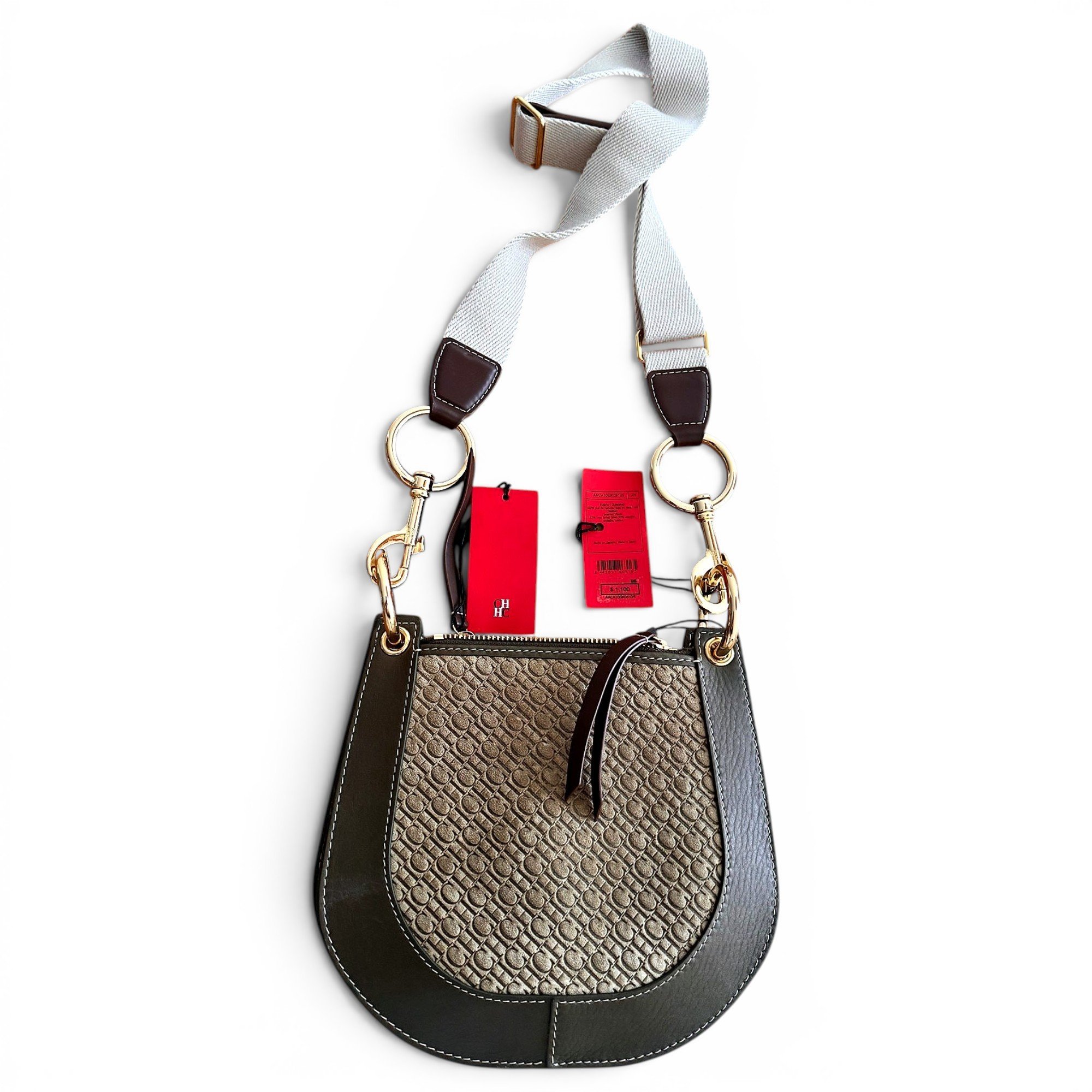 Leather handbag
