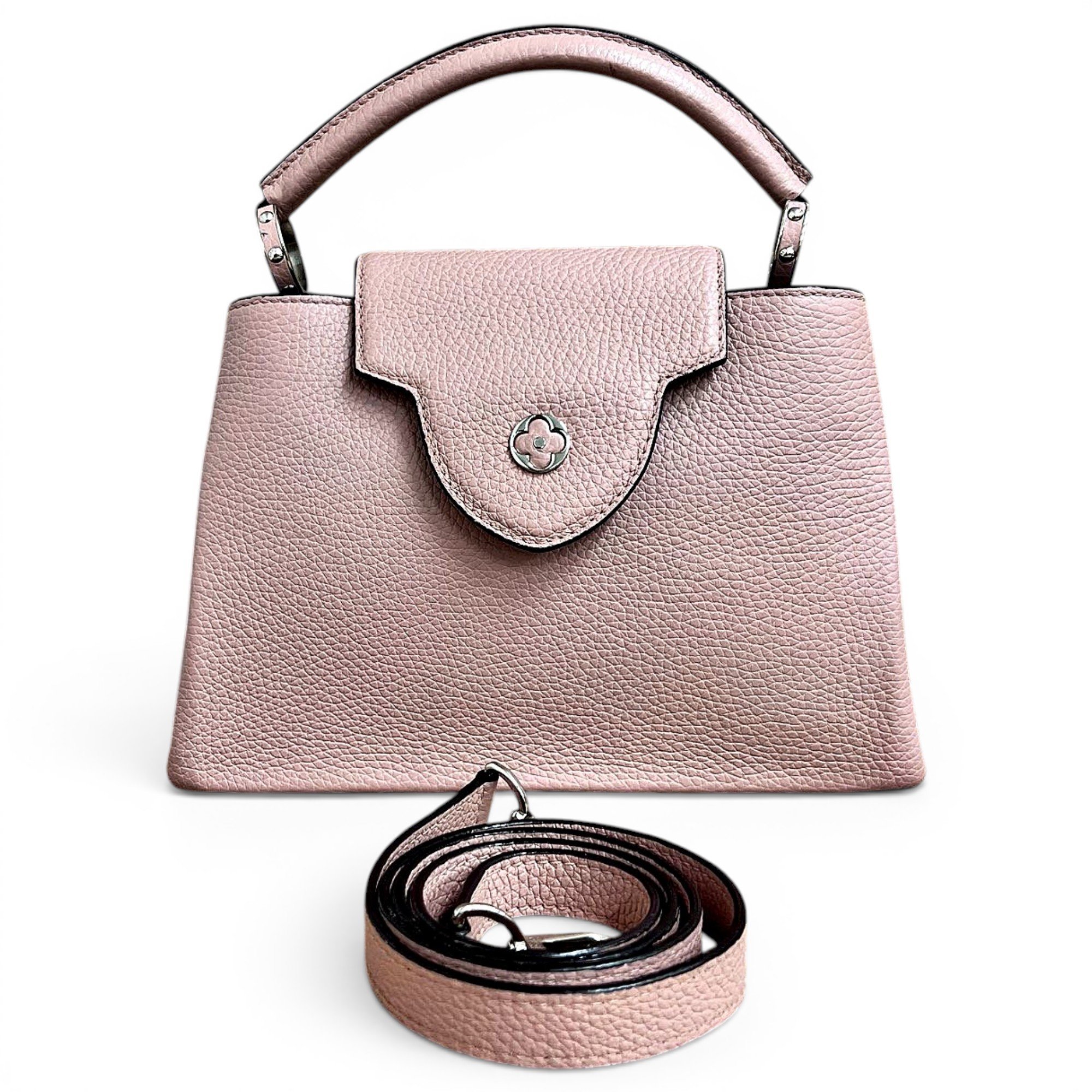 Capucines leather handbag