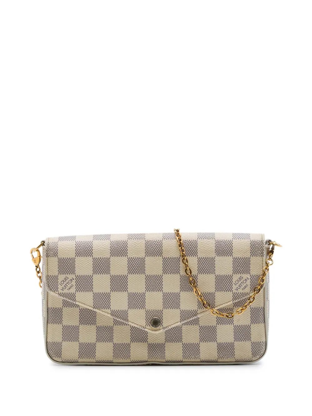2016 Damier Azur Pochette Felicie crossbody bag