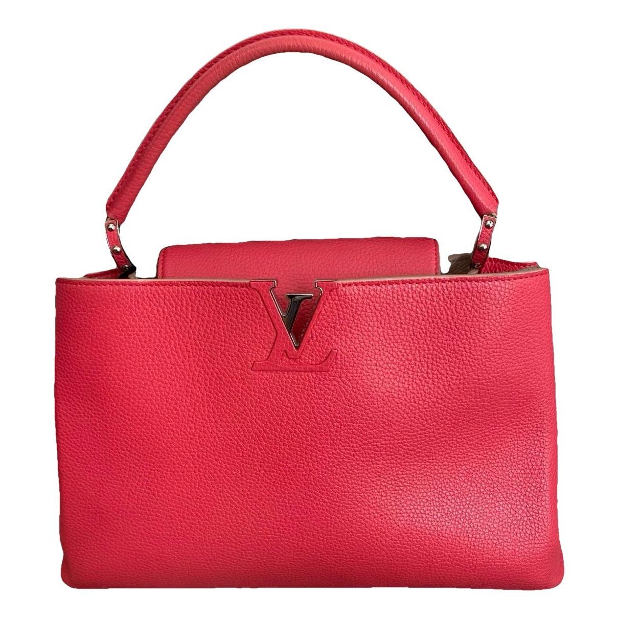 Capucines leather handbag