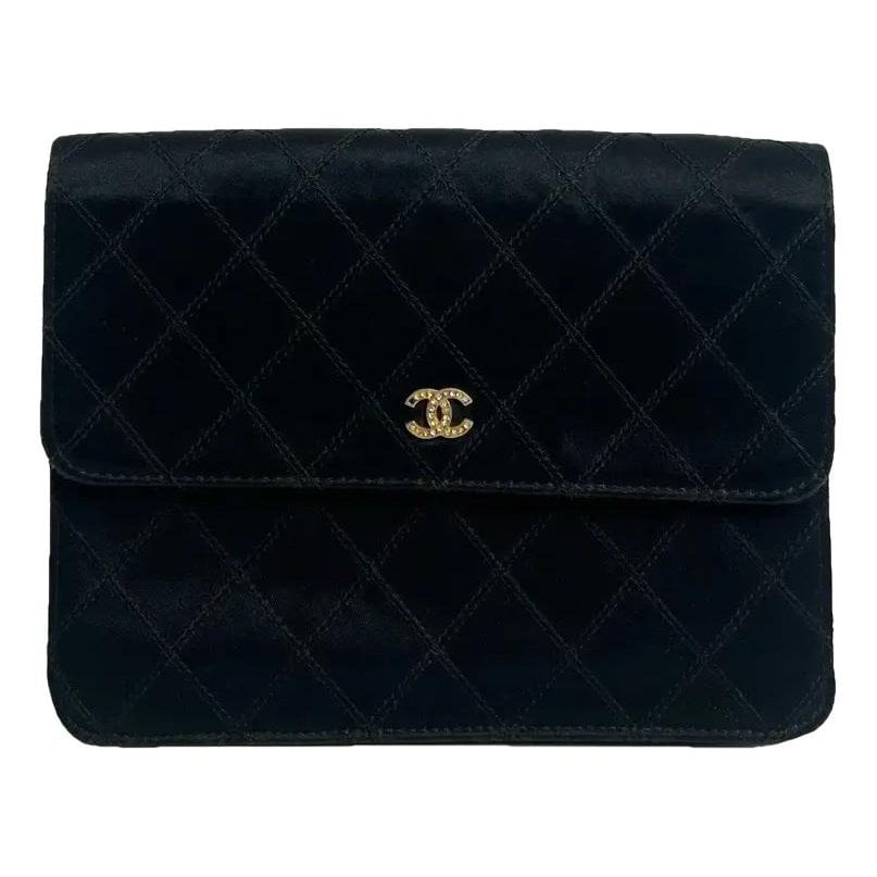 Timeless/Classique silk clutch bag