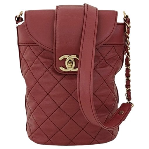 Leather handbag