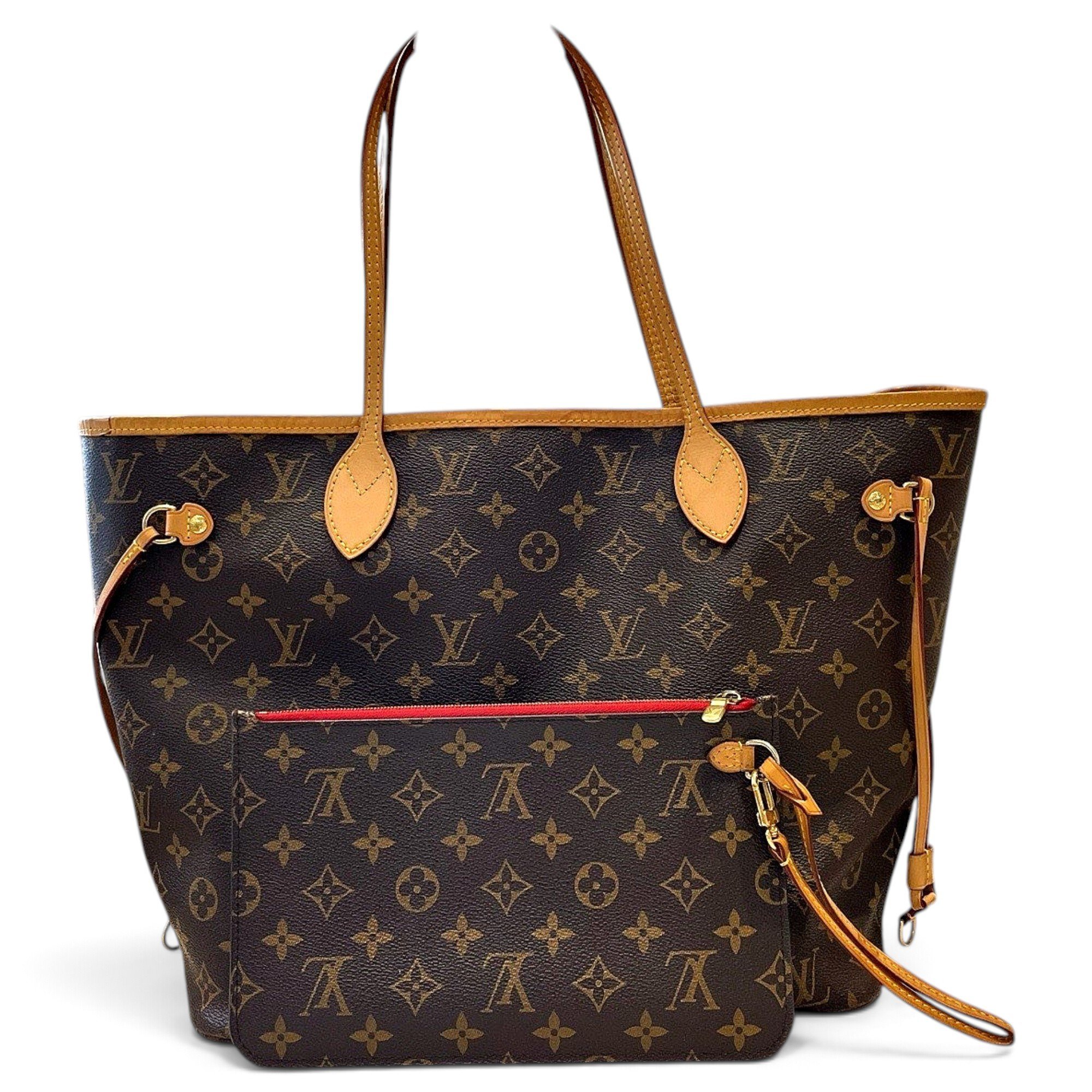 Neverfull leather tote