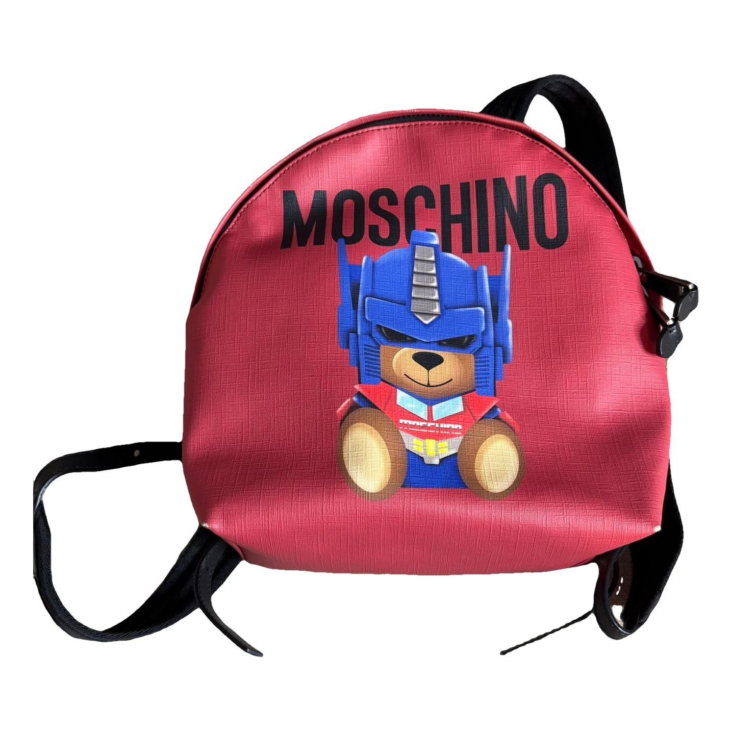 Leather backpack