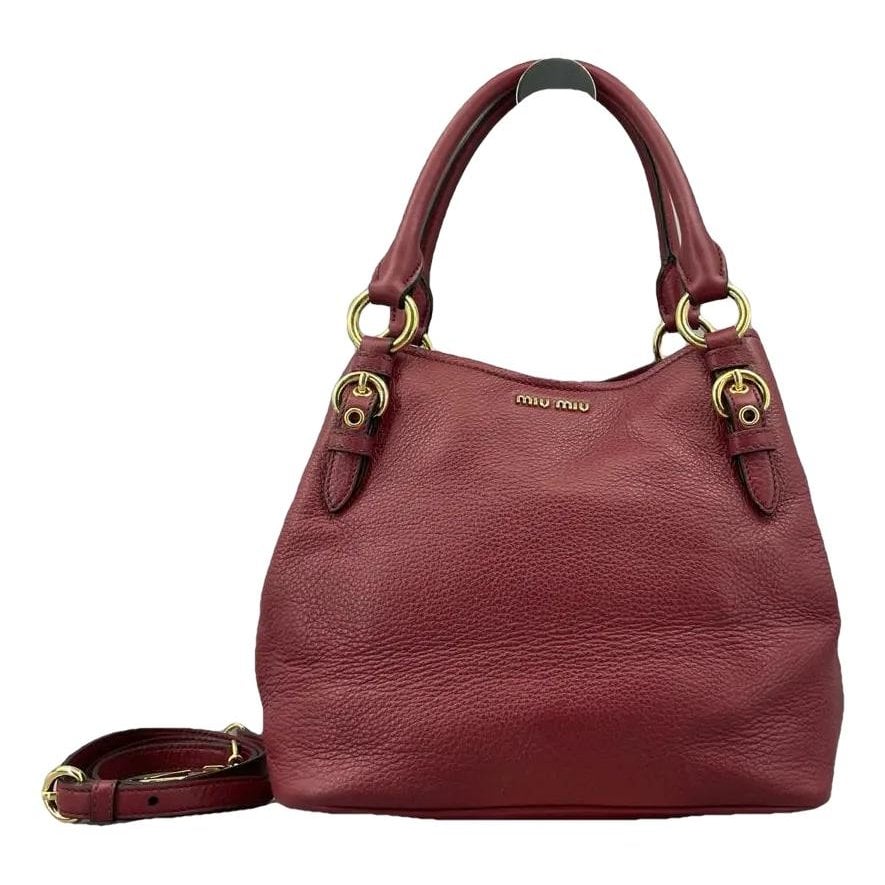 Leather crossbody bag