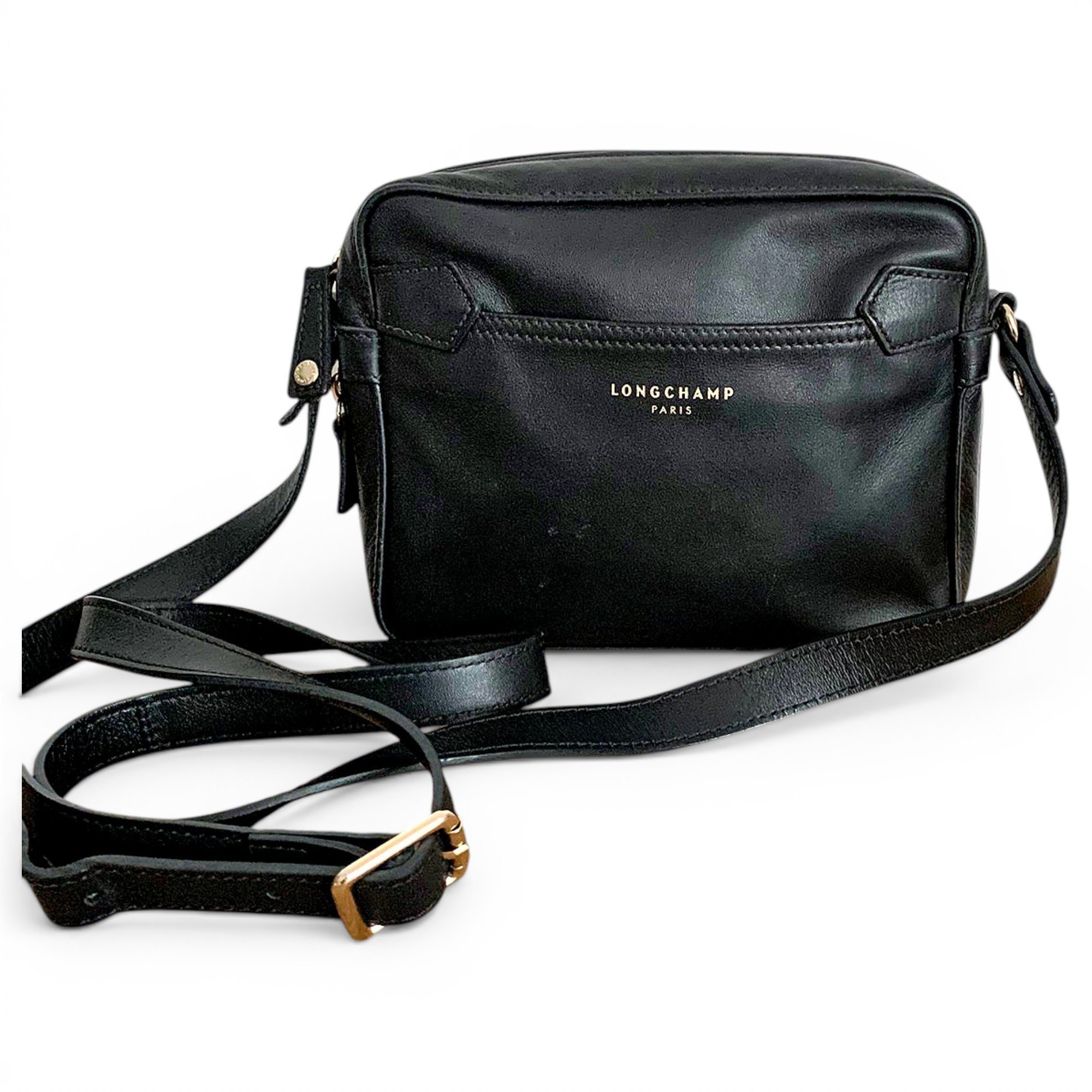 Leather crossbody bag