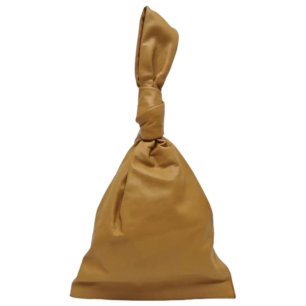 Twist leather handbag