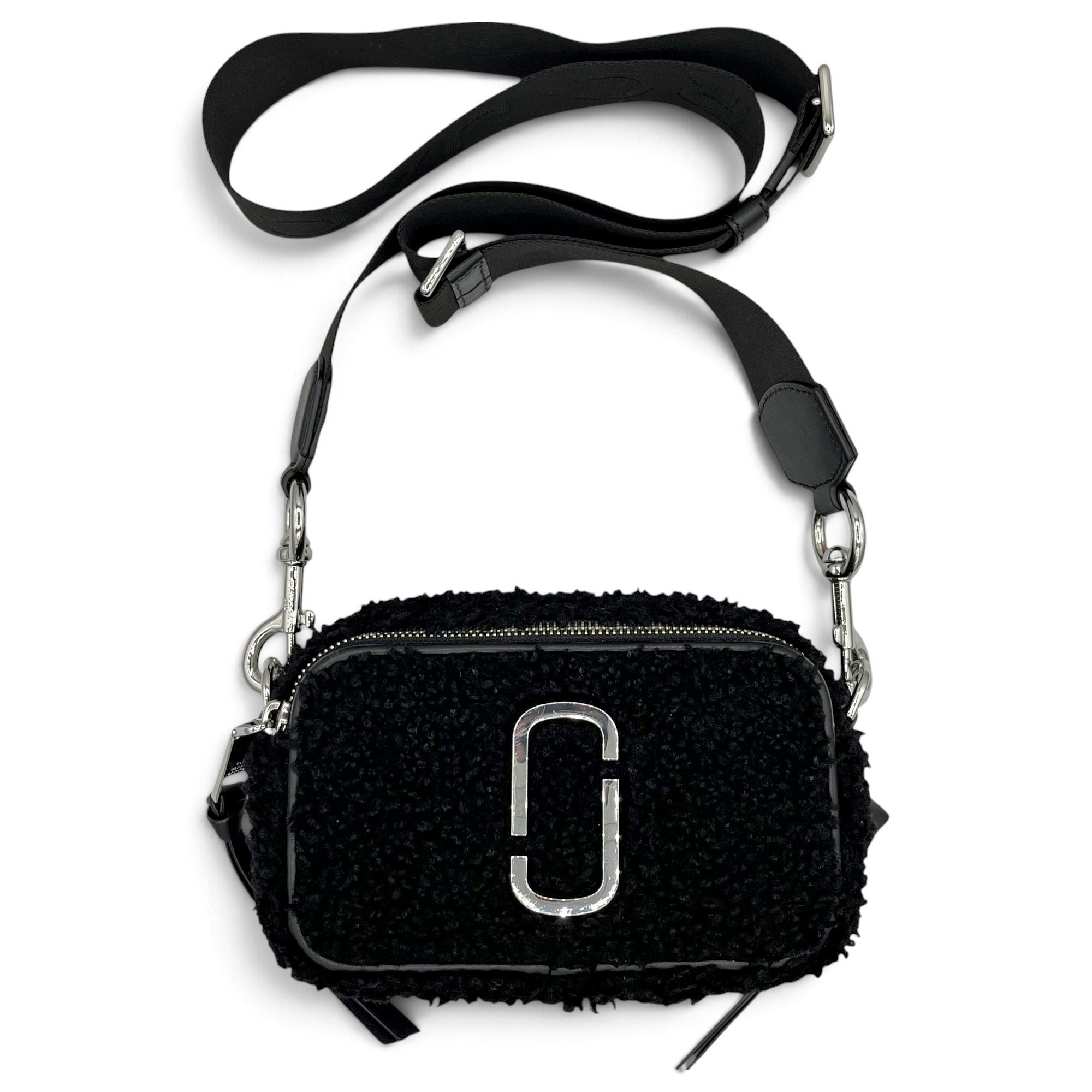 Marc Jacobs Snapshot faux fur crossbody bag