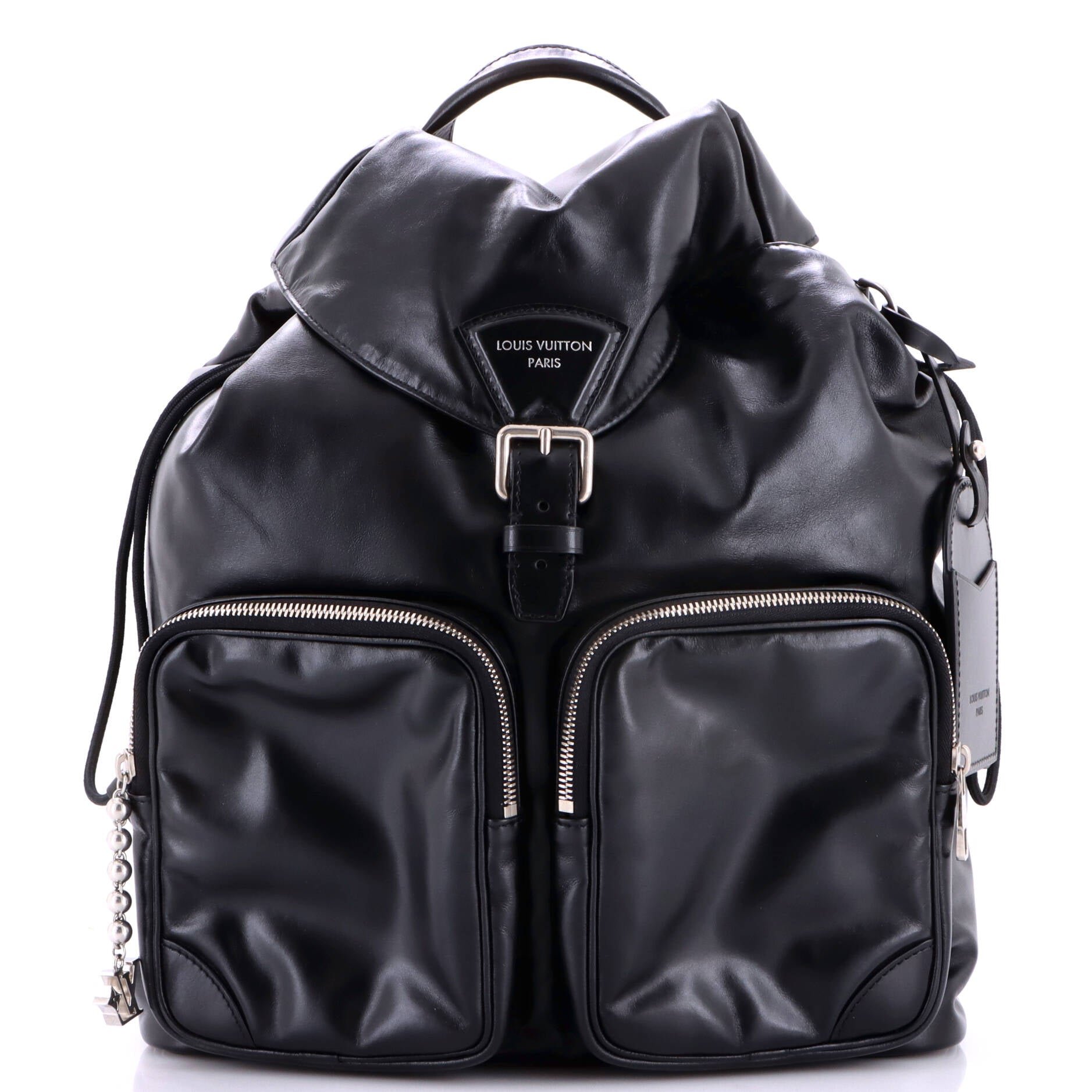 Montsouris Cargo Backpack Leather