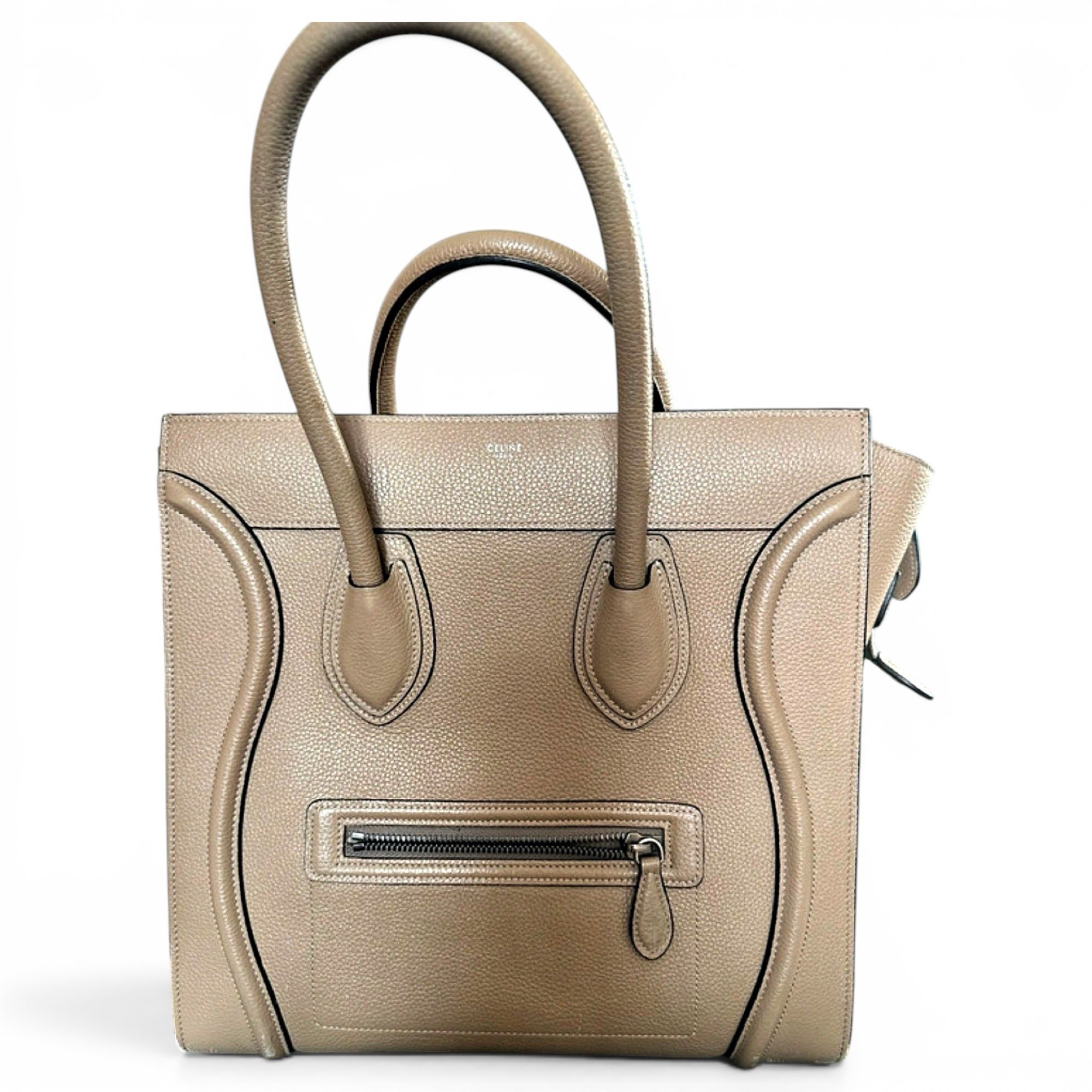 Luggage leather handbag