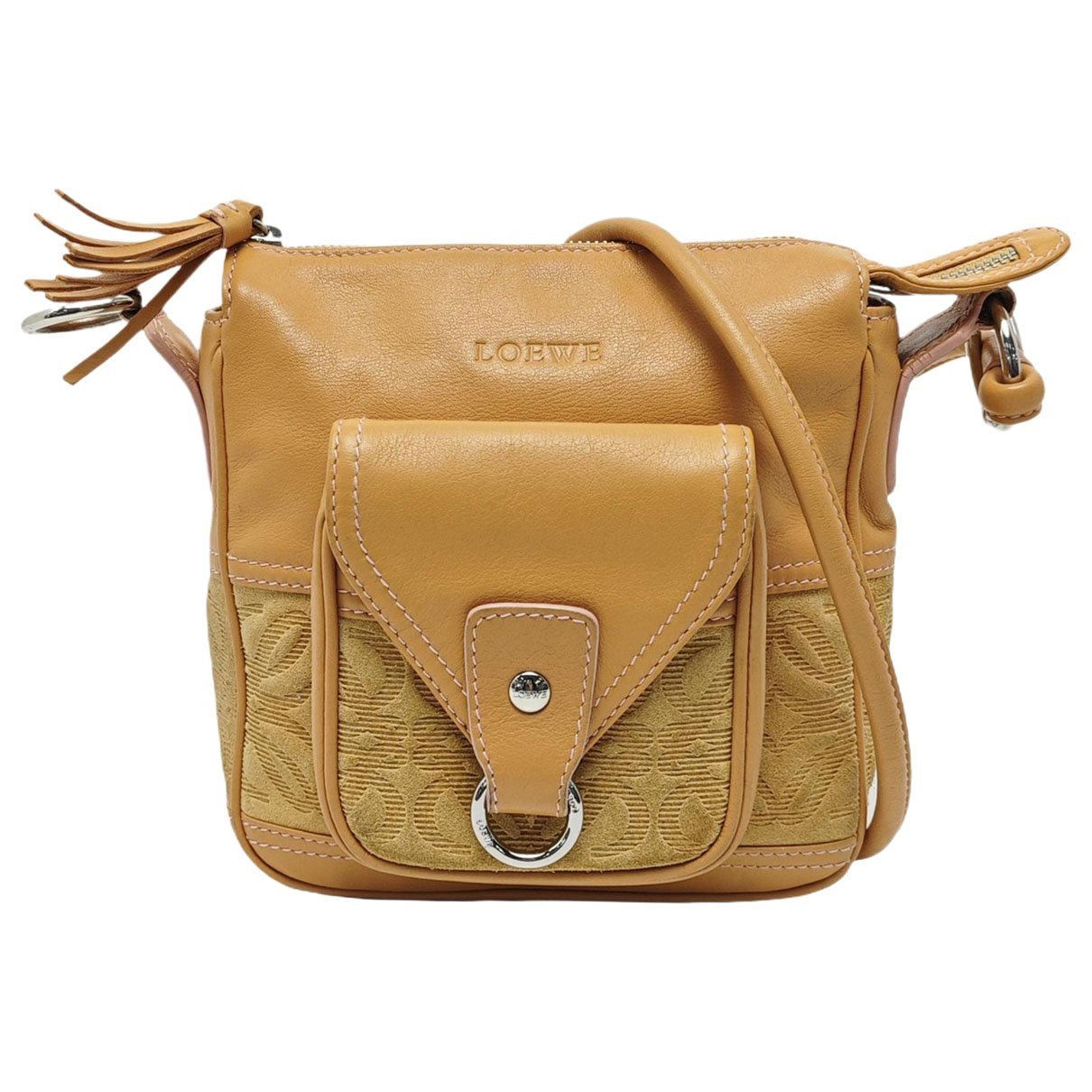 Leather crossbody bag