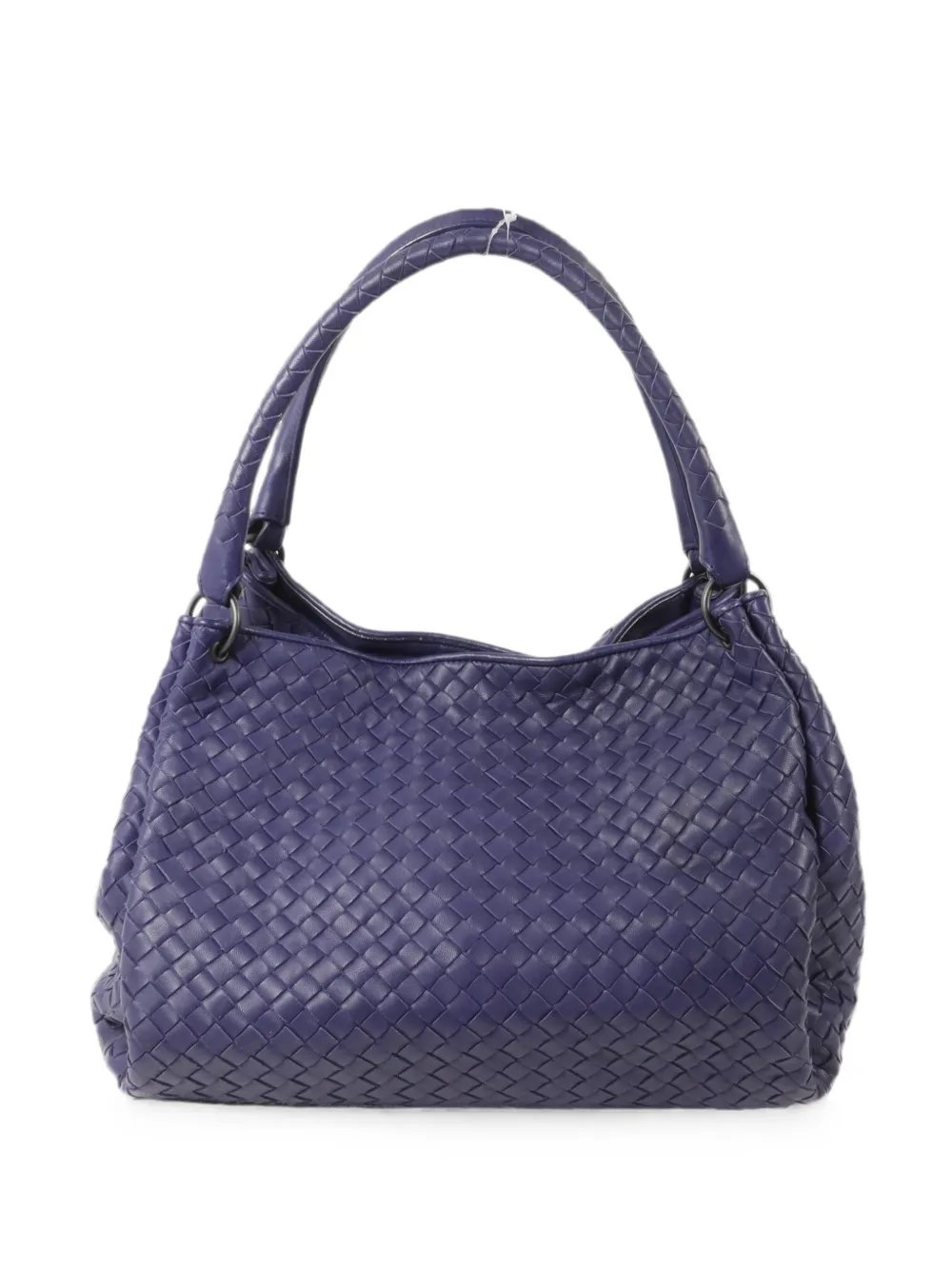 Intrecciato leather tote bag