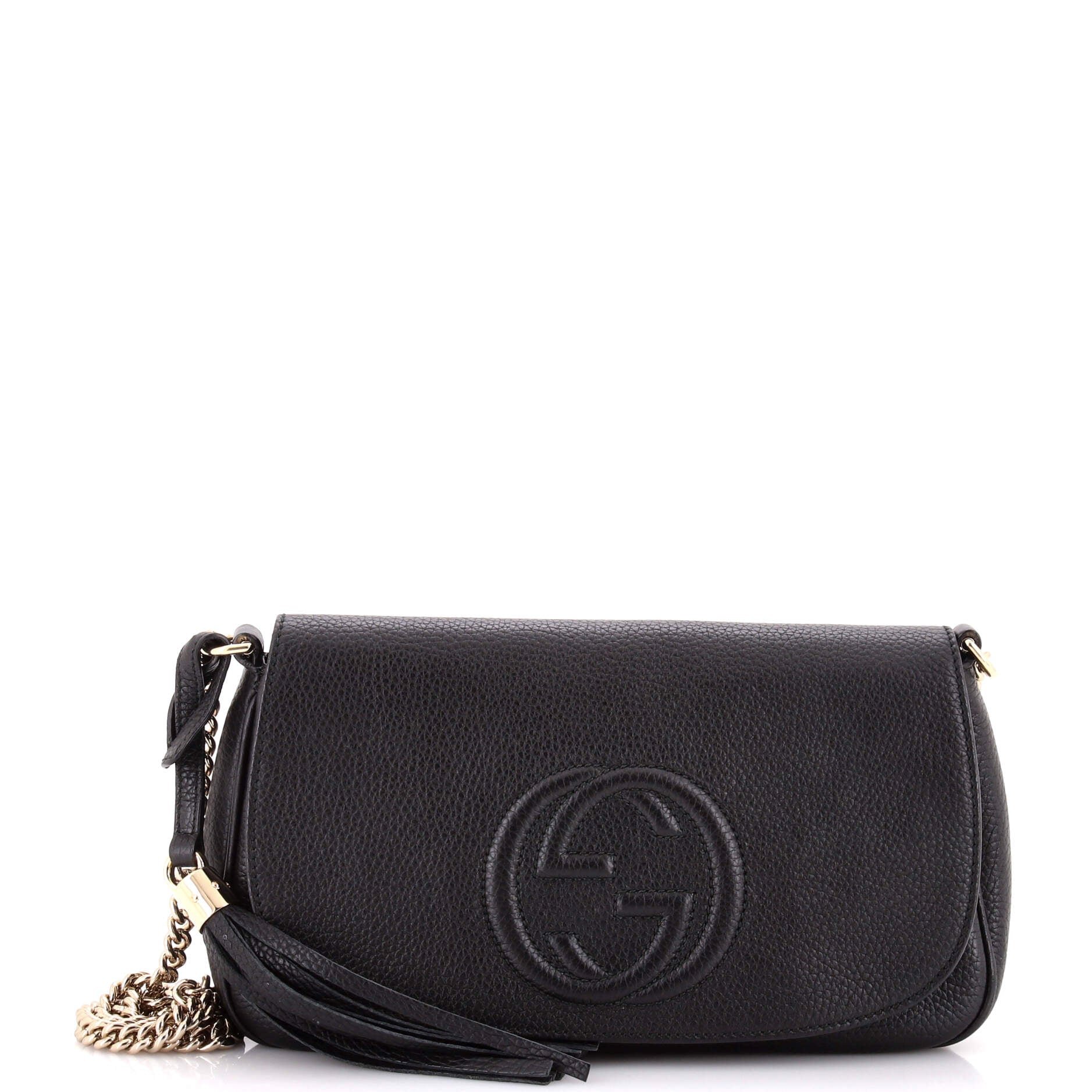Soho Chain Crossbody Bag Leather Medium