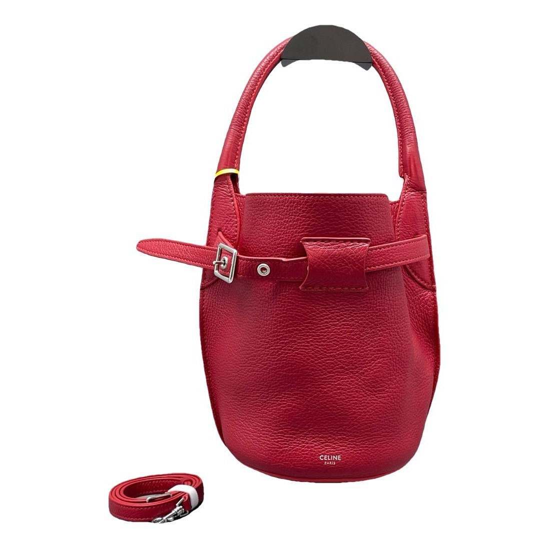 Biker leather handbag