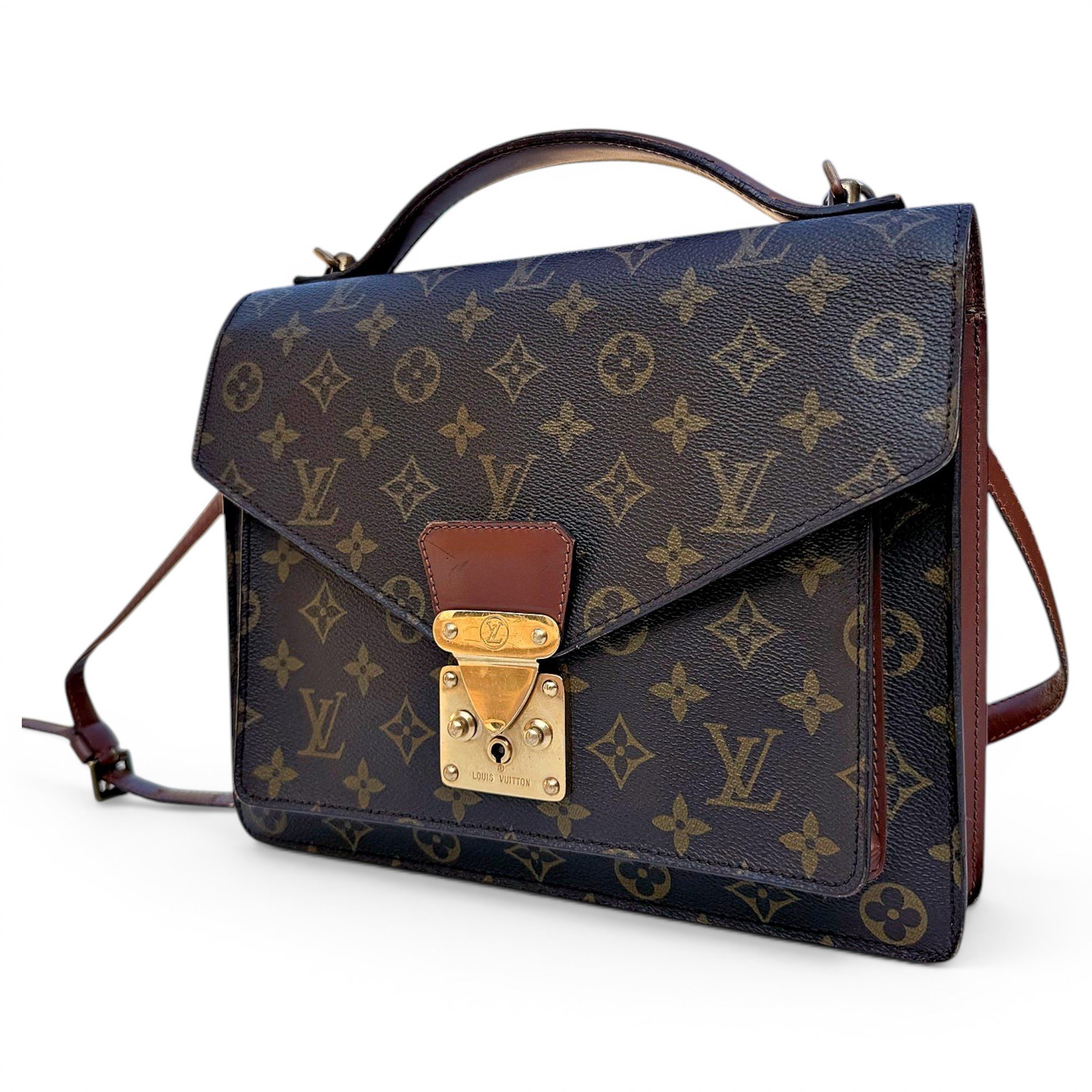Monceau leather handbag
