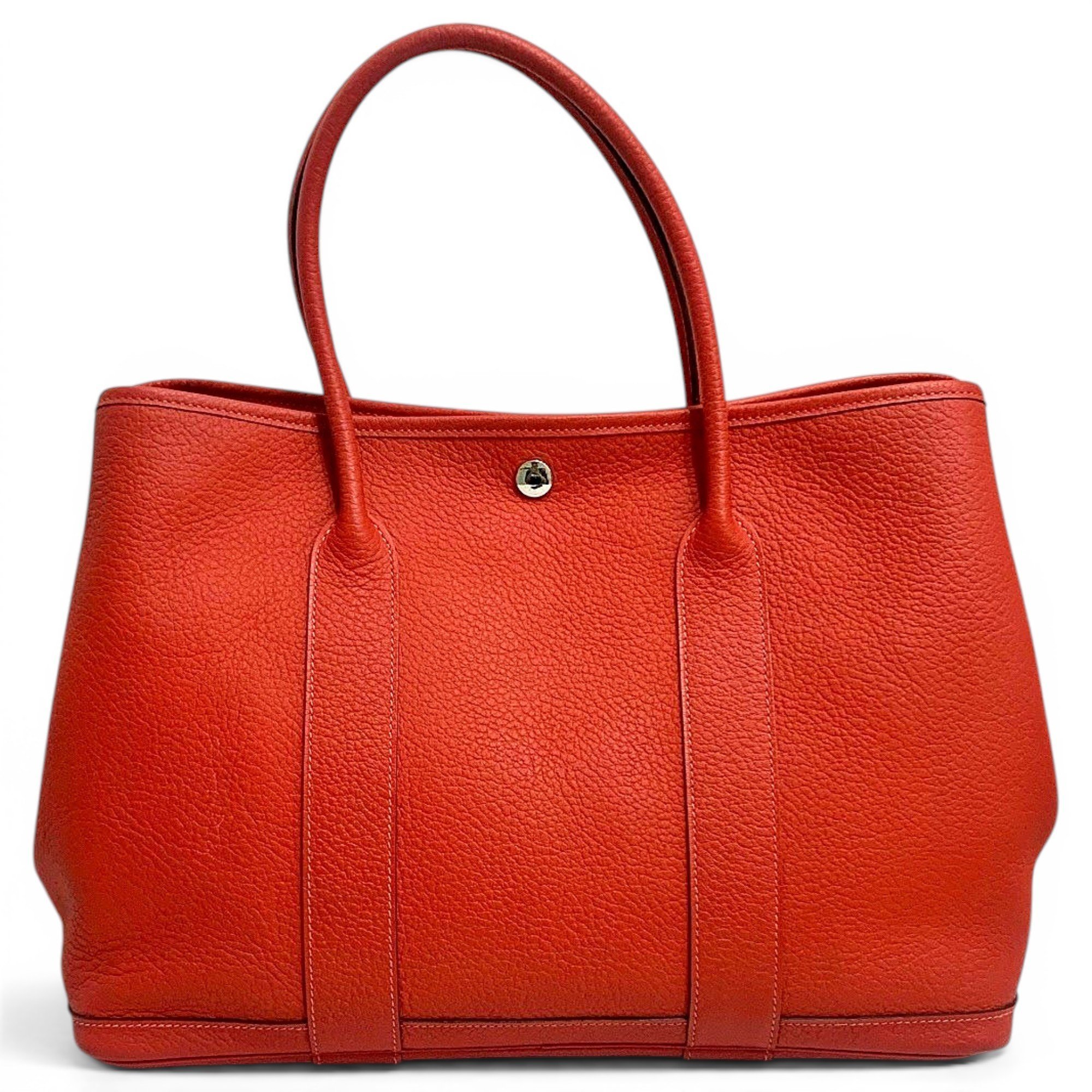 Garden Party leather handbag