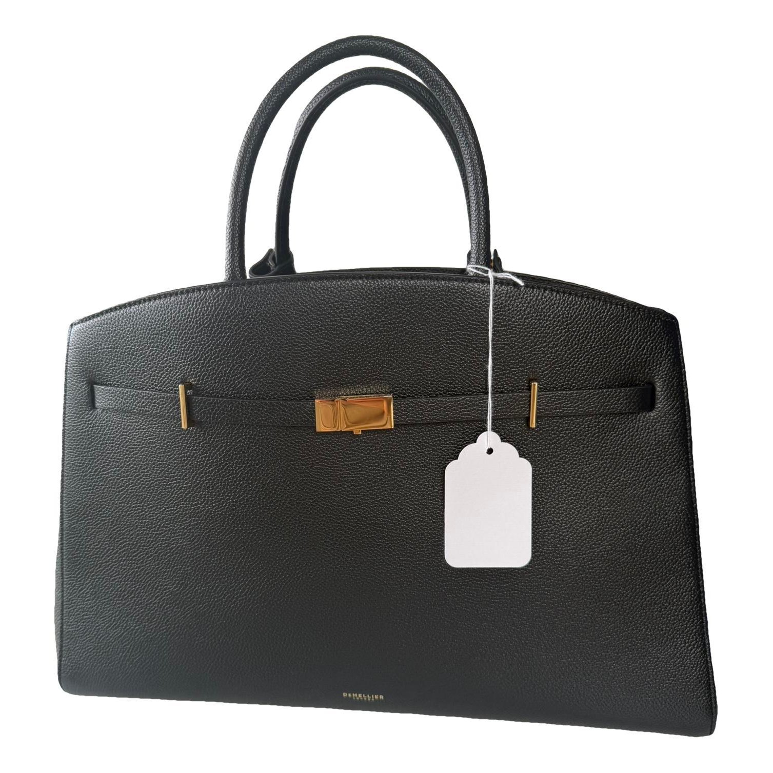 Leather tote