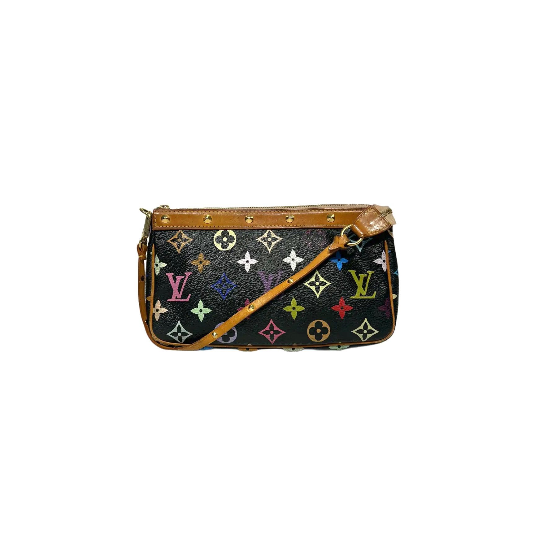 Pochette Accessoire leather handbag