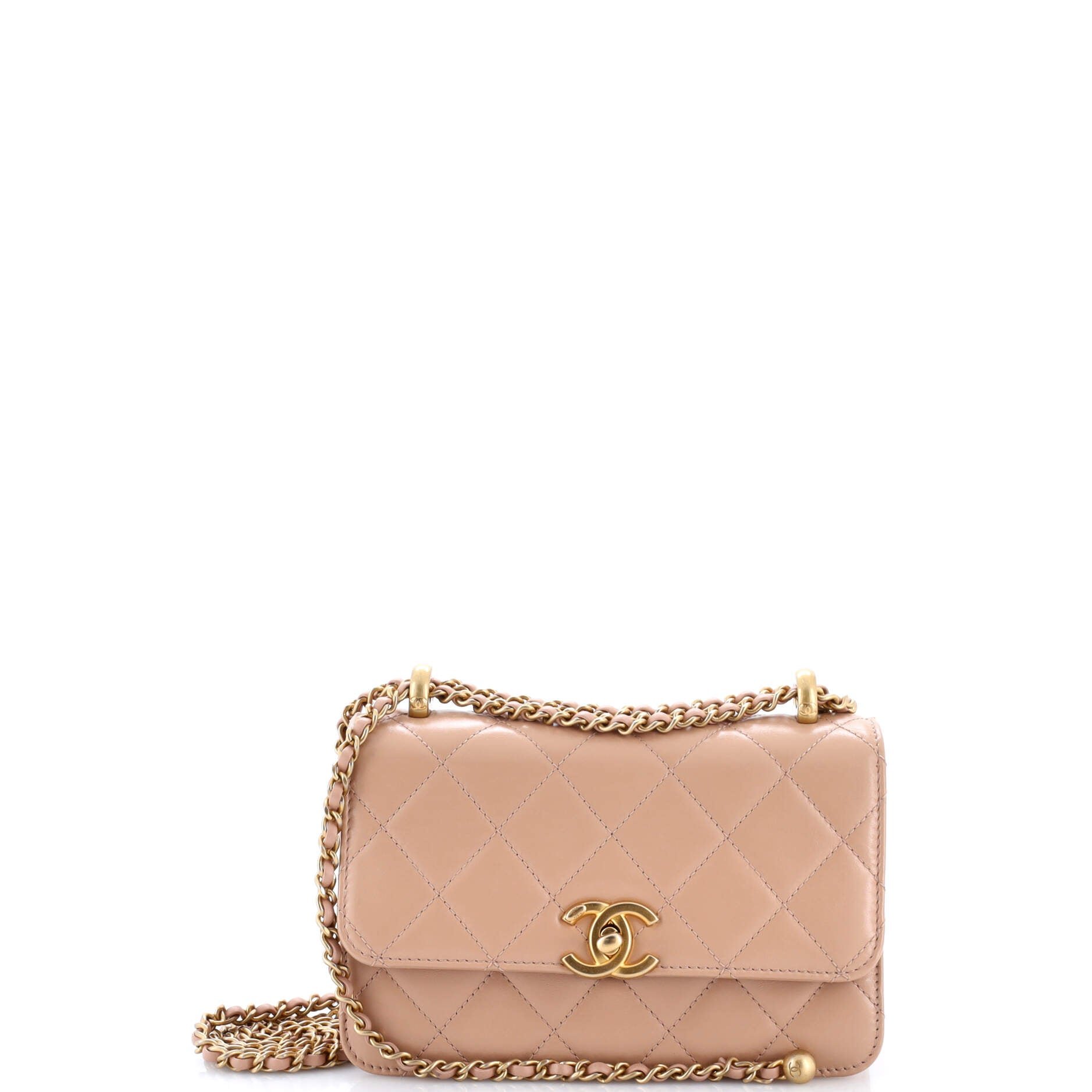 Chanel Perfect Fit Flap Bag Quilted Calfskin Mini