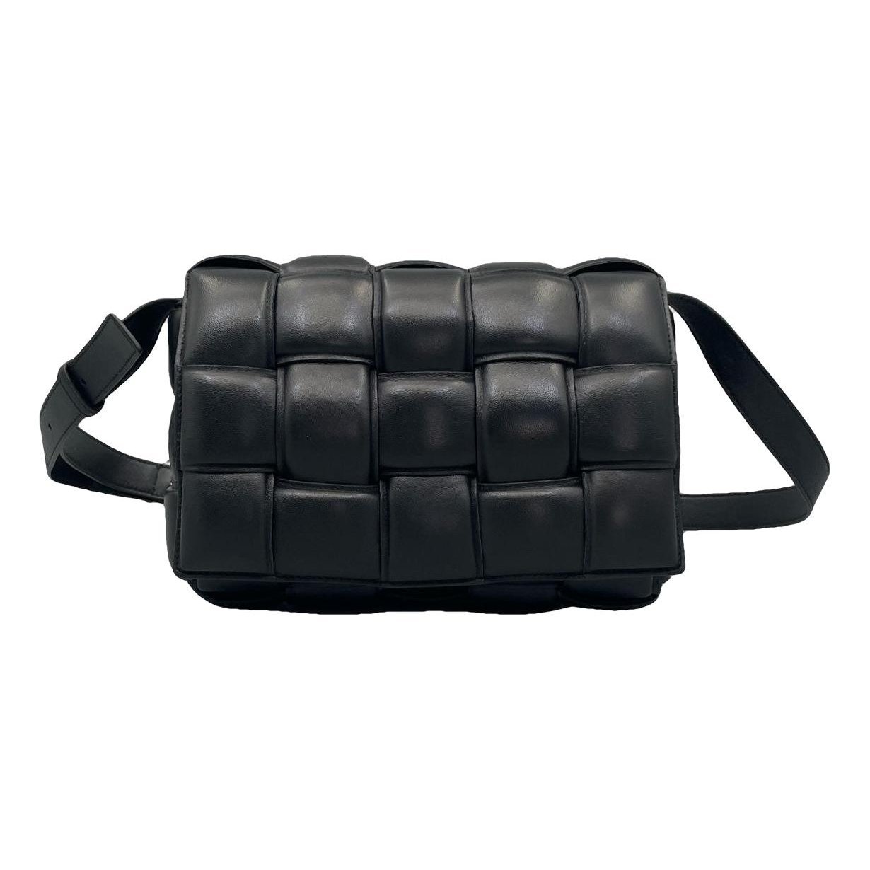 Cassette Padded leather handbag