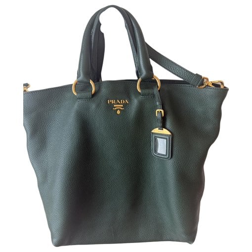 Leather tote