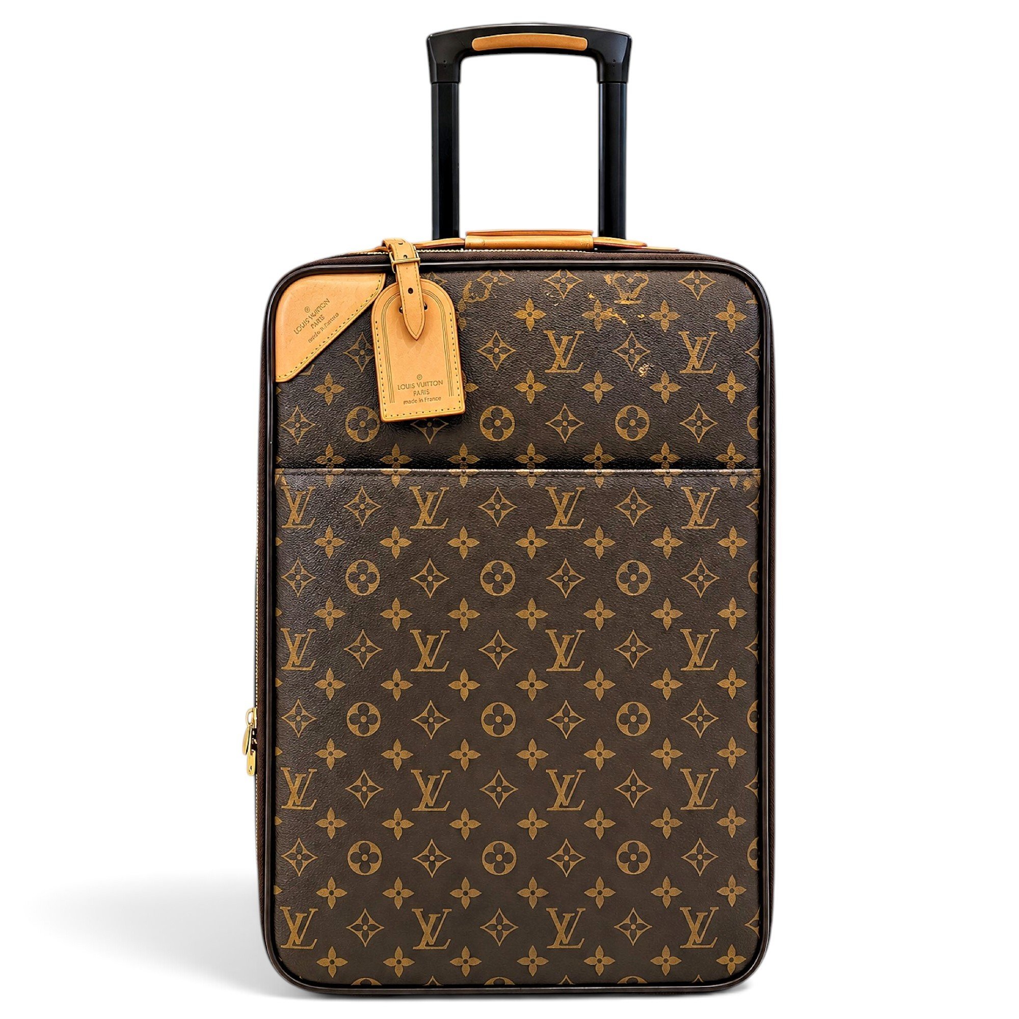 Pegase leather travel bag