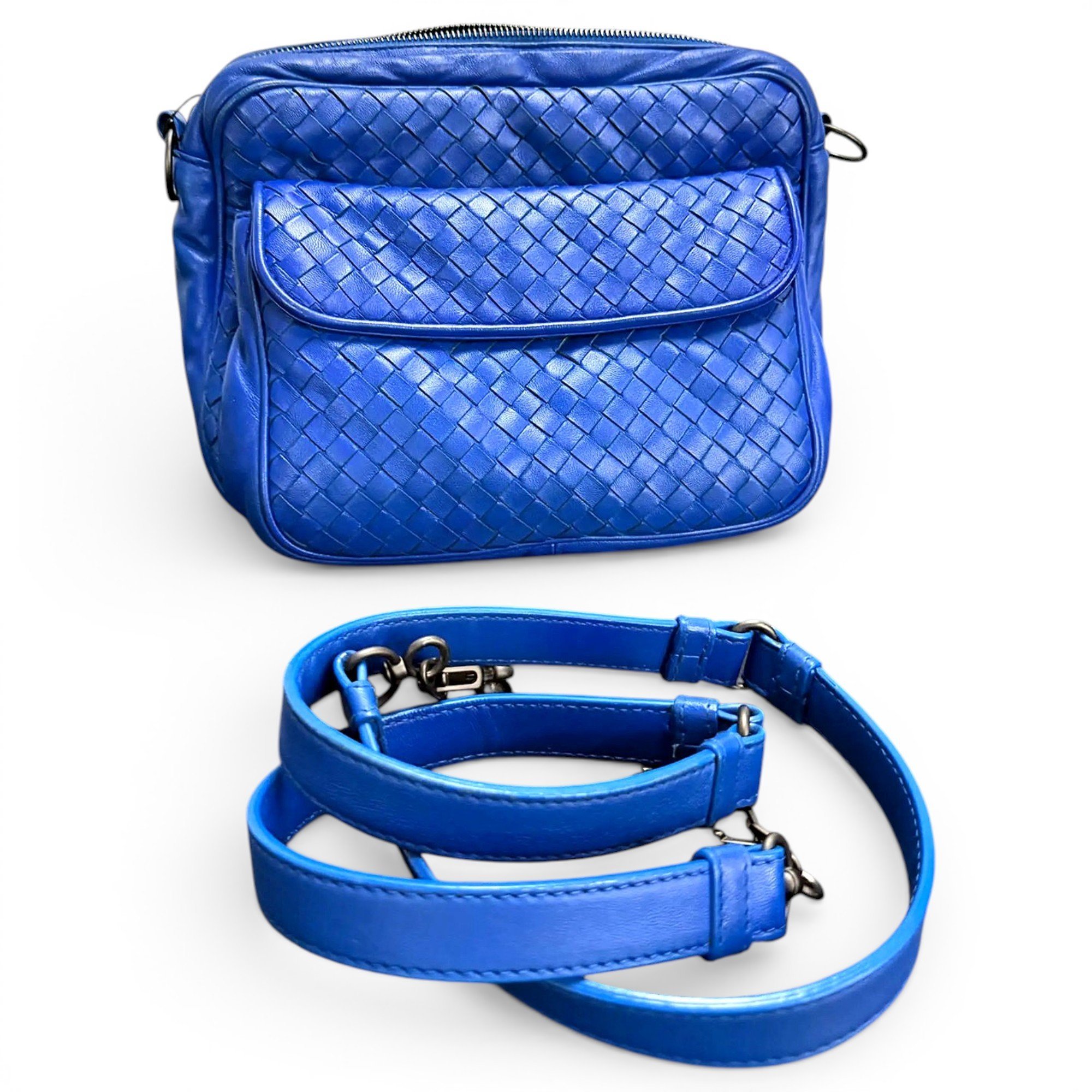 Leather crossbody bag