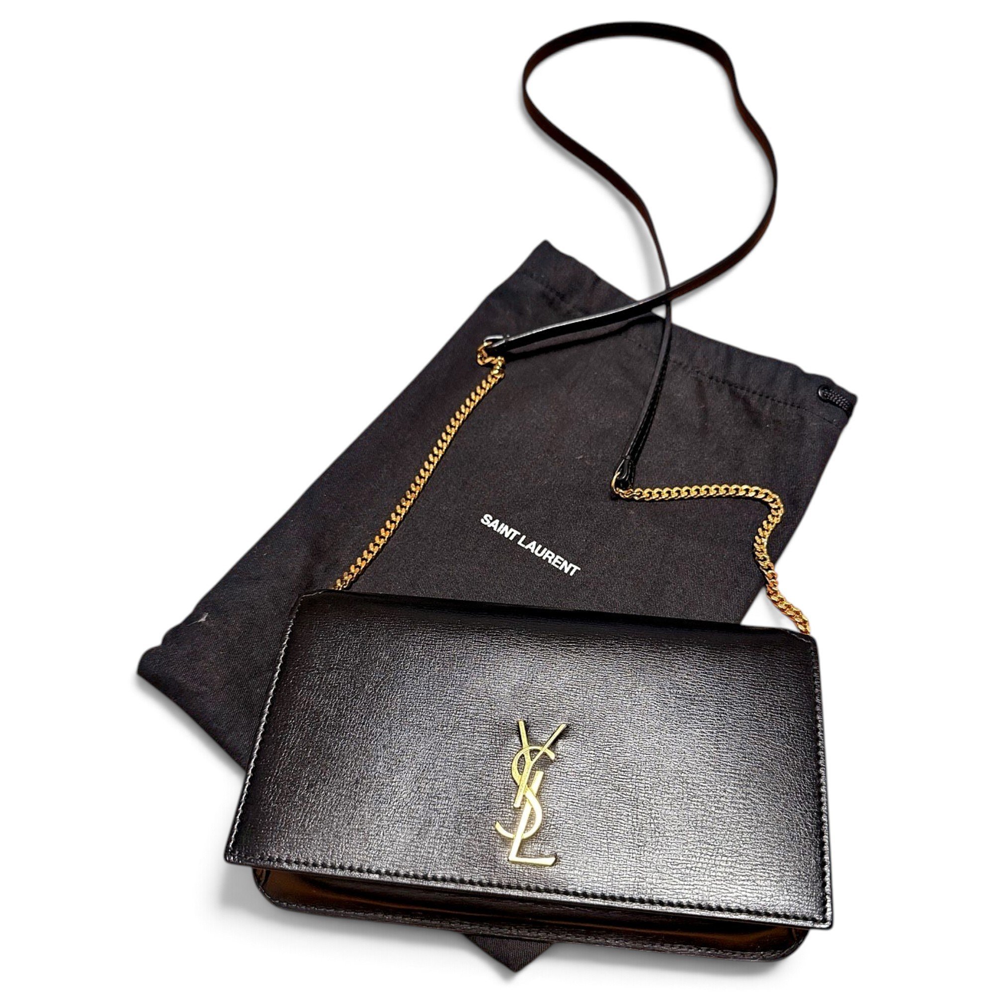 Saint Laurent Kate monogramme leather crossbody bag
