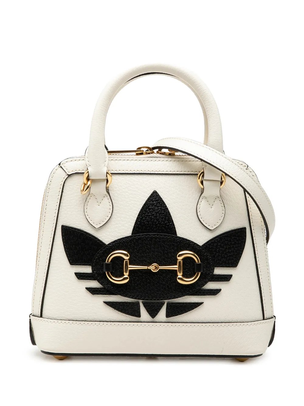 2016-2026 Adidas Mini Leather Horsebit 1955 Top Handle Bag satchel