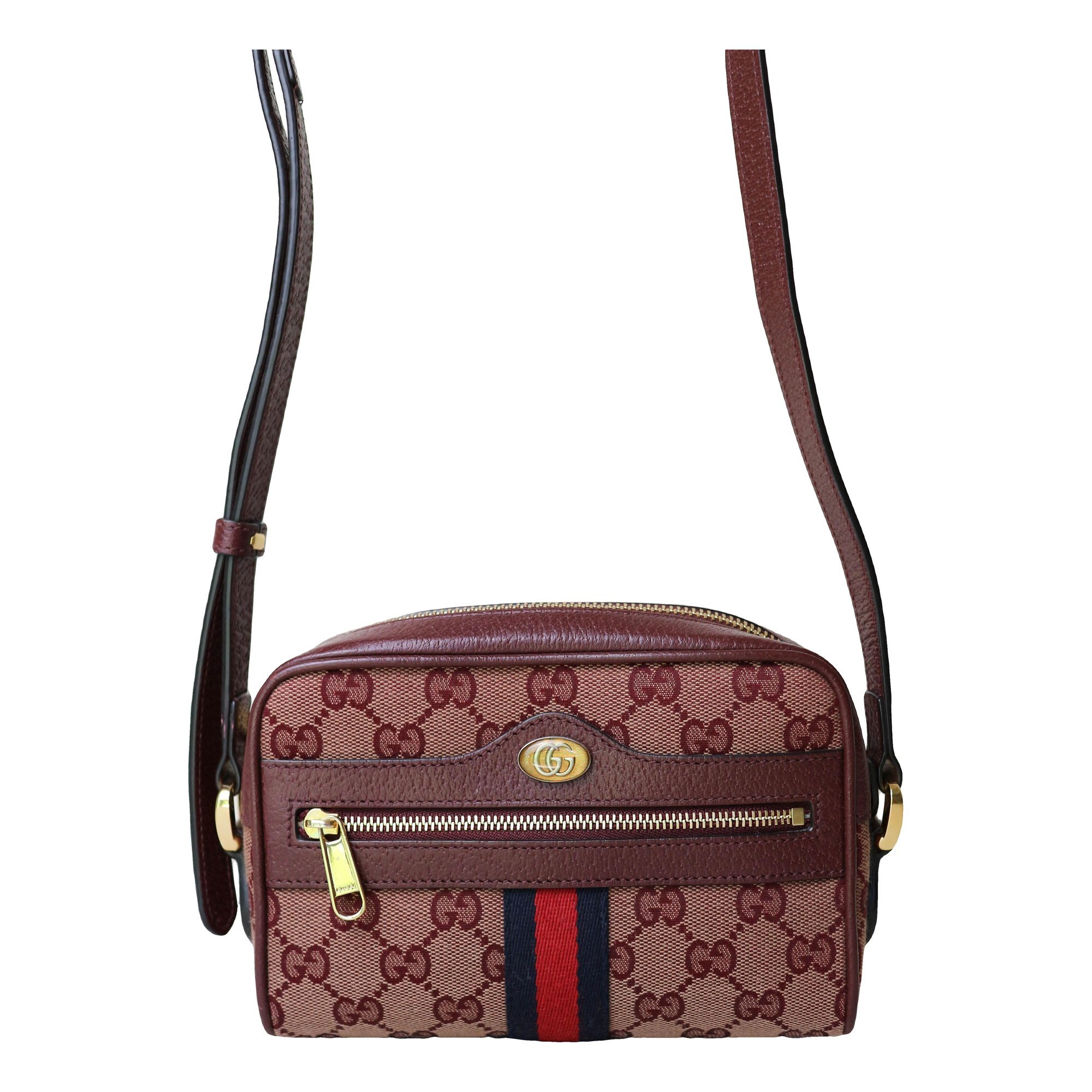 Leather crossbody bag