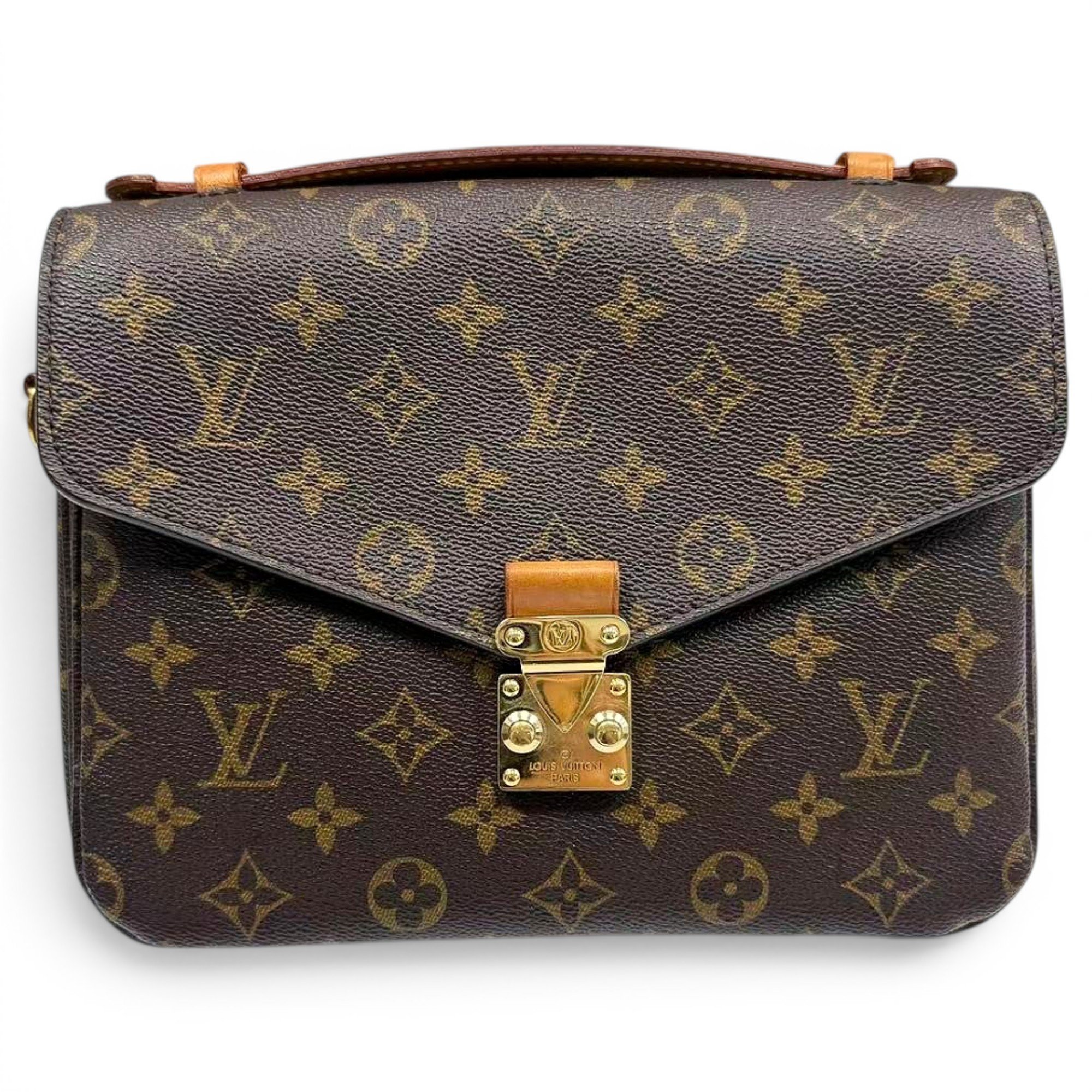 Metis leather handbag