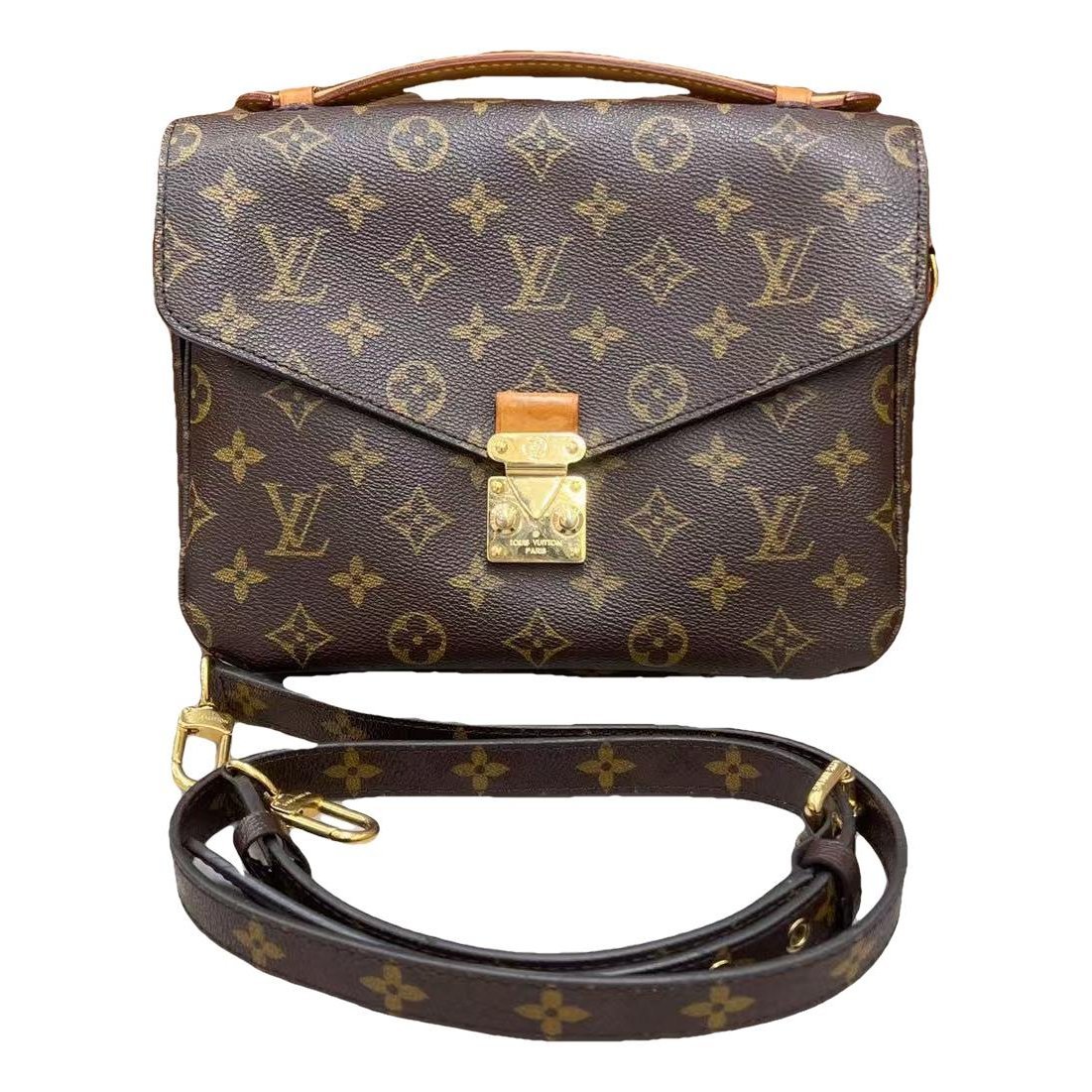 Metis leather handbag