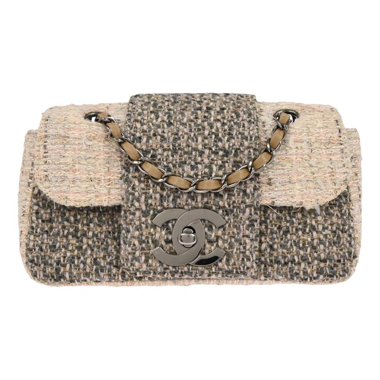 Tweed handbag