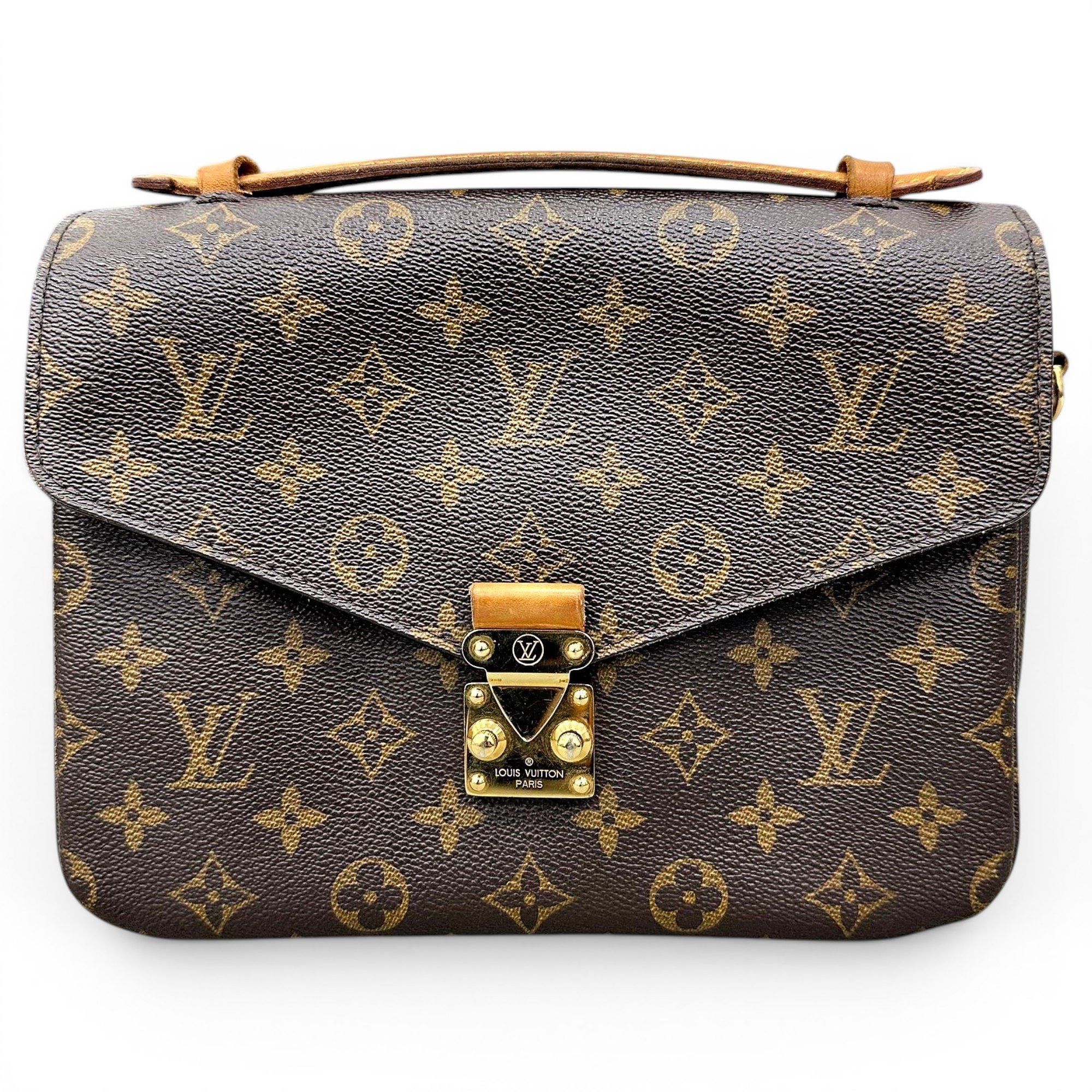 Metis leather handbag