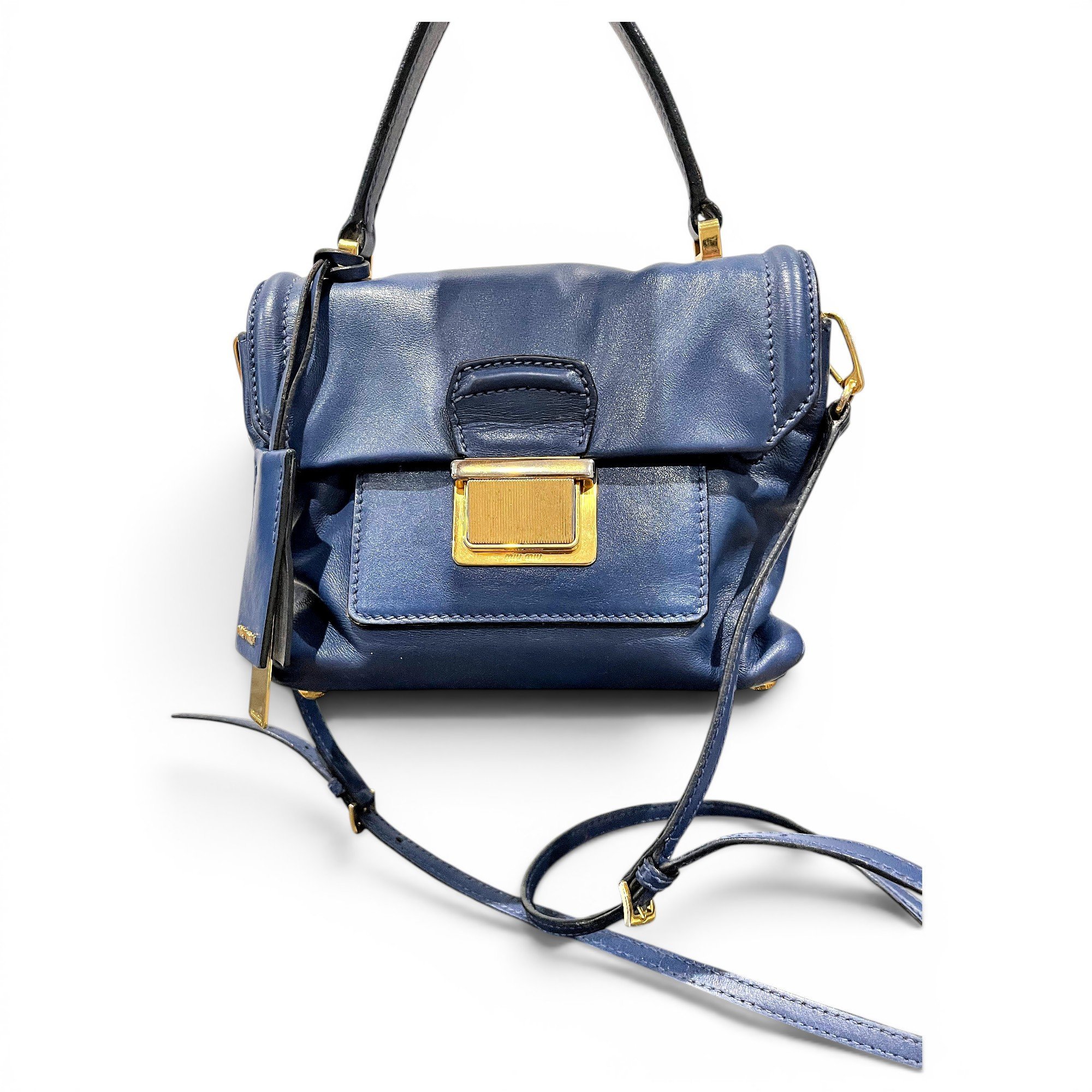Leather crossbody bag