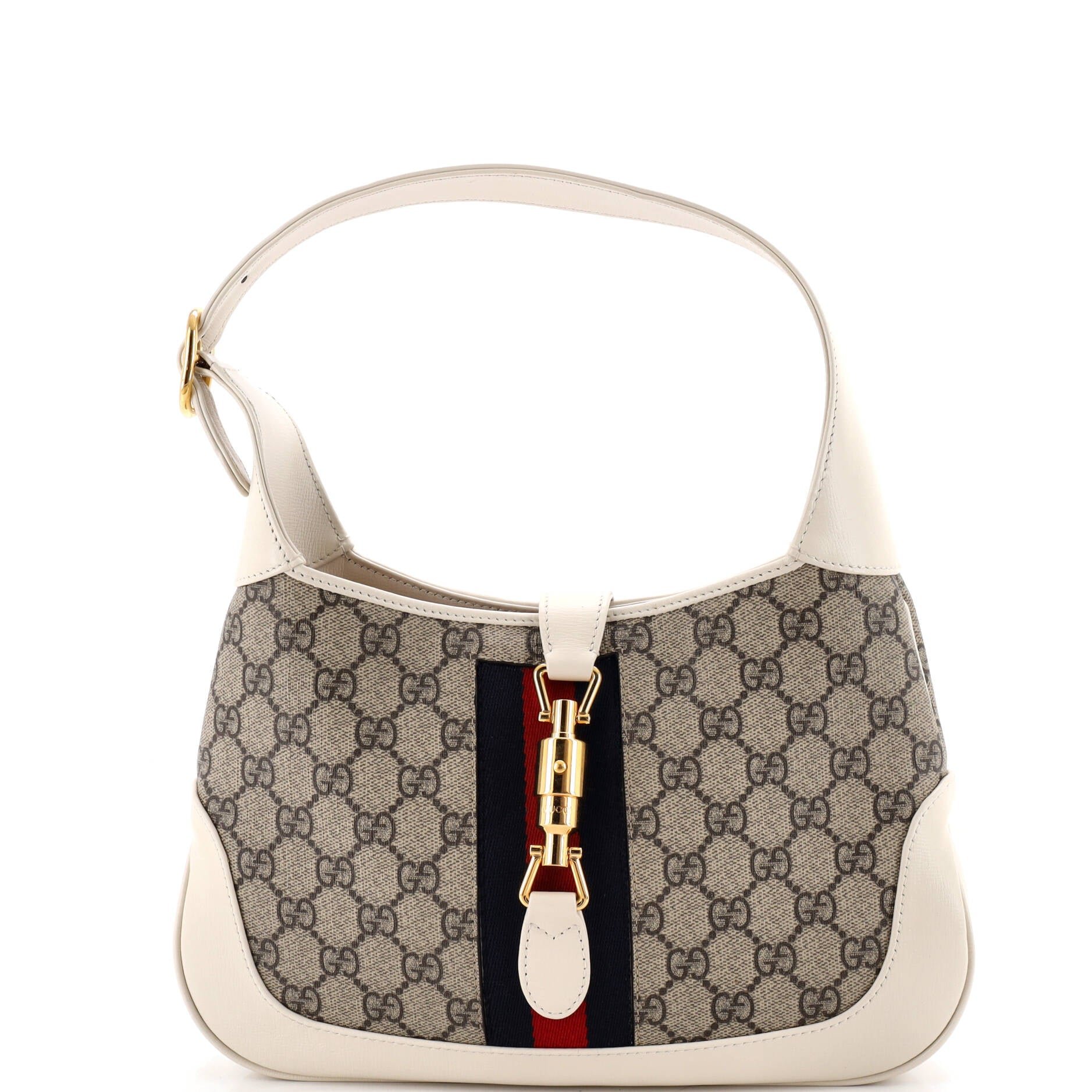 Jackie 1961 Hobo GG Coated Canvas Small