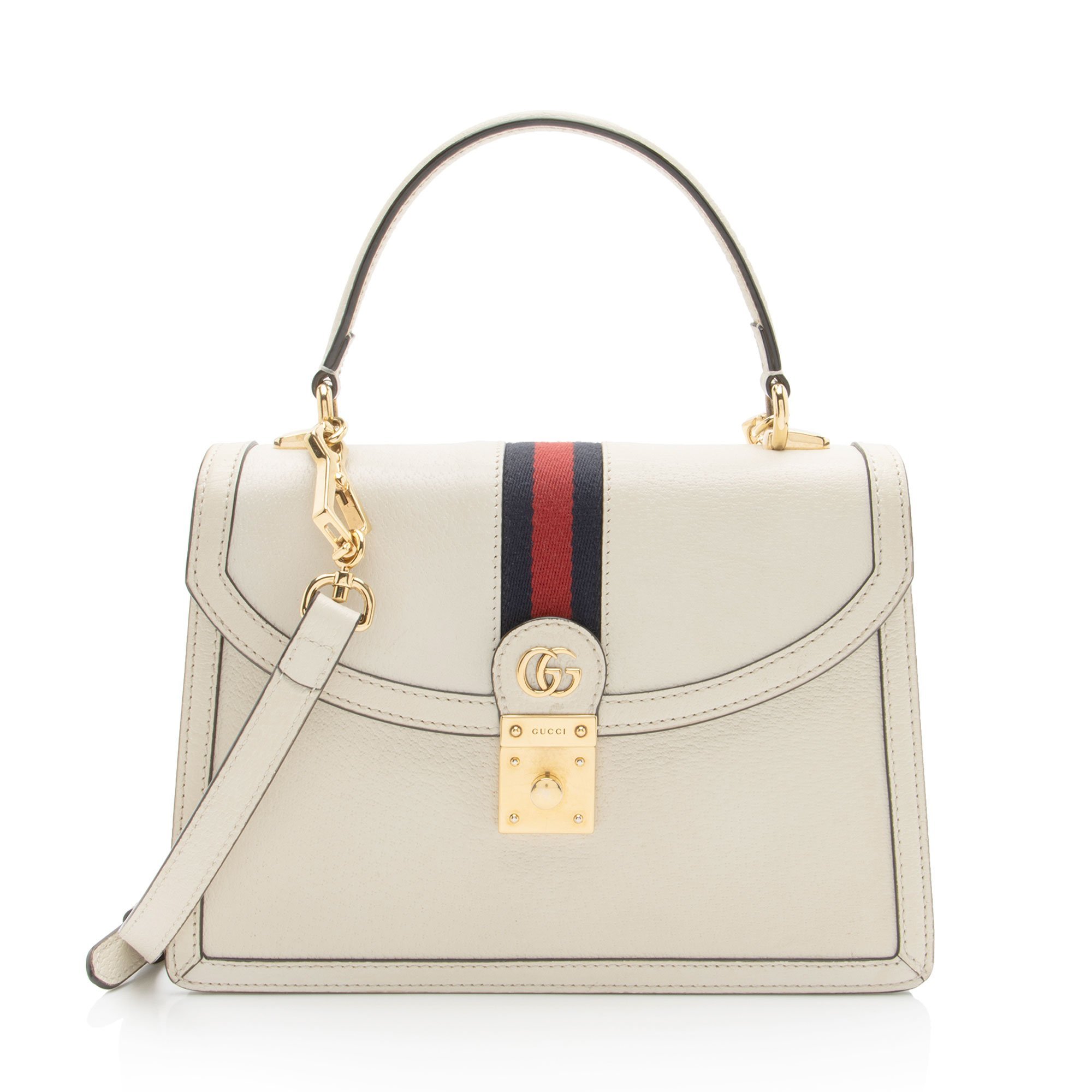 Leather satchel