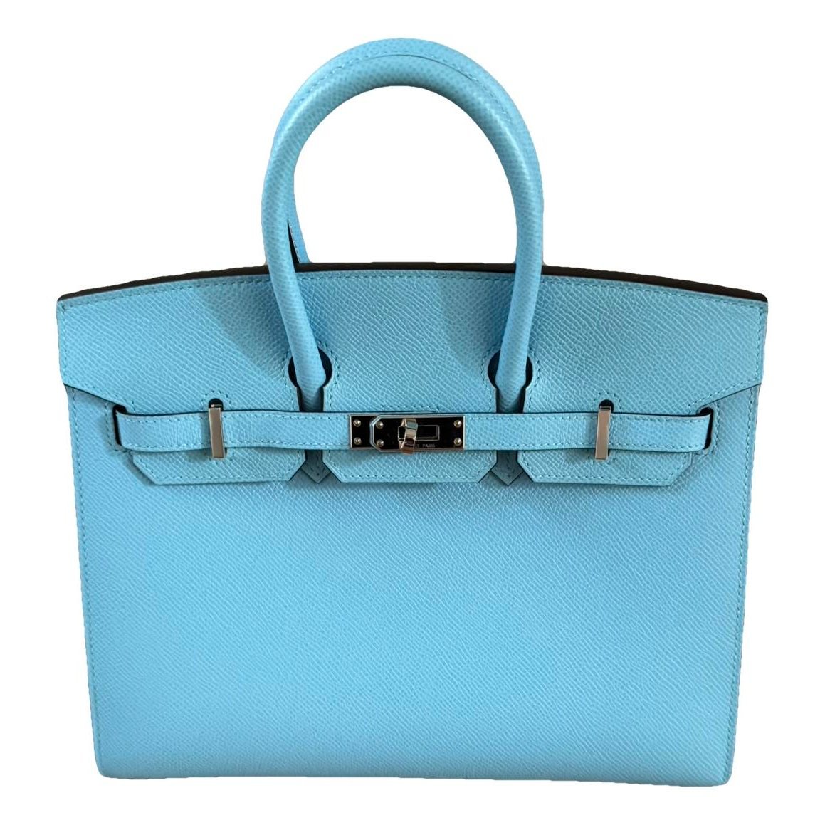 Birkin 25 leather handbag