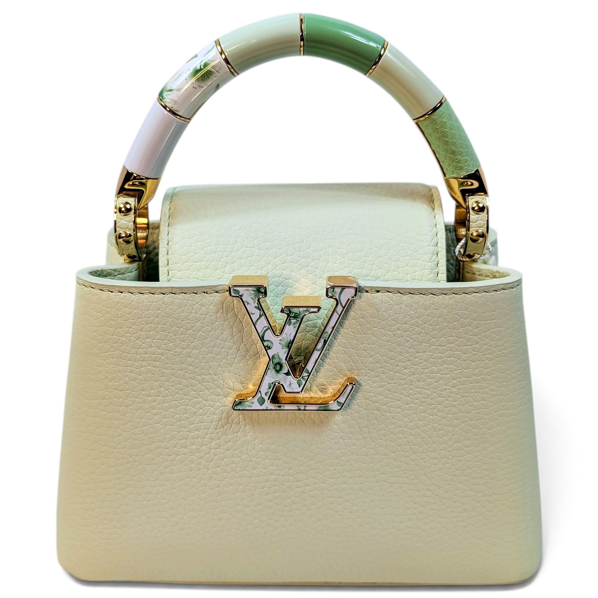 Capucines leather handbag