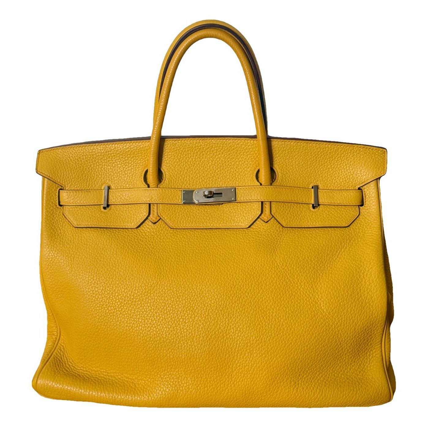 Birkin 40 leather handbag
