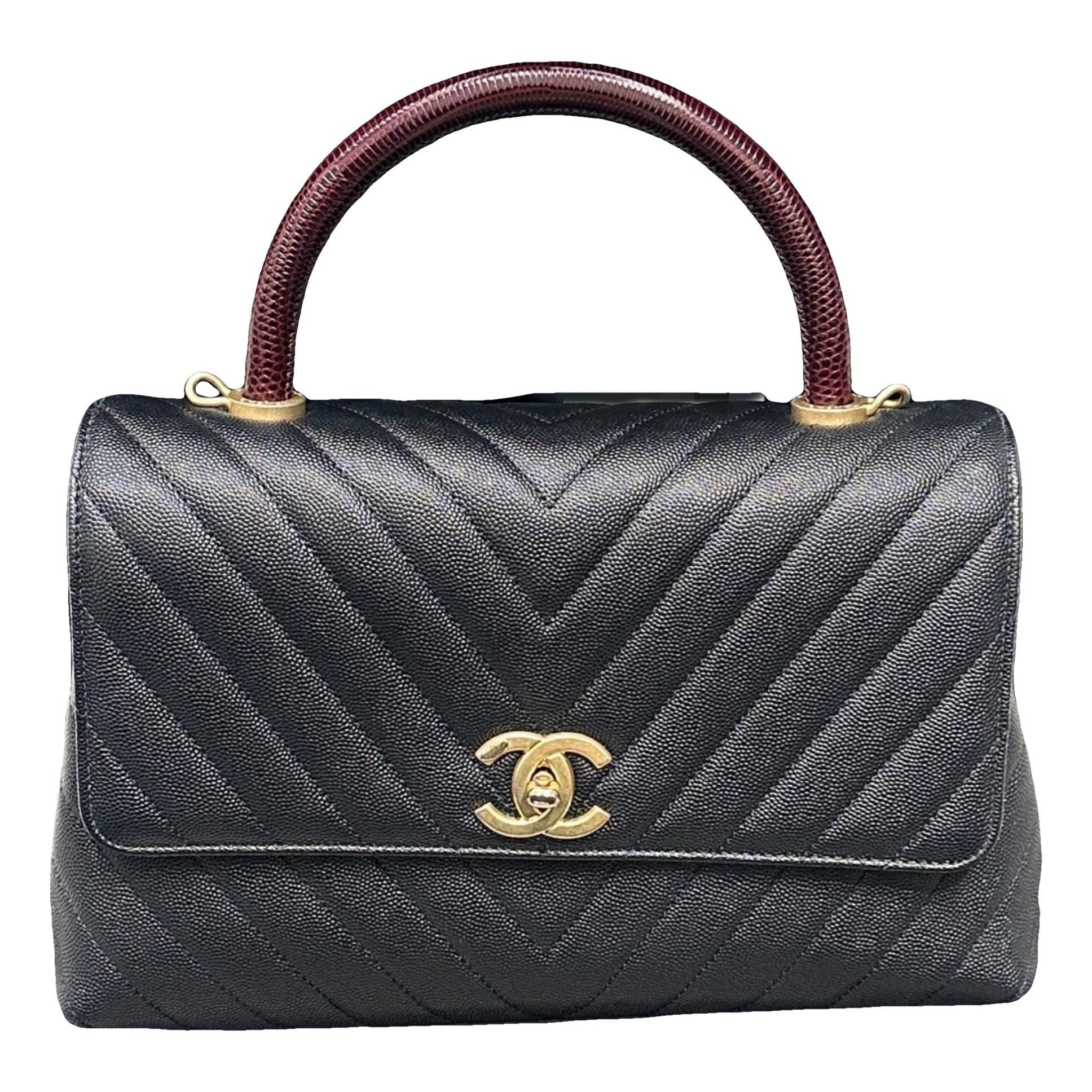 Leather handbag
