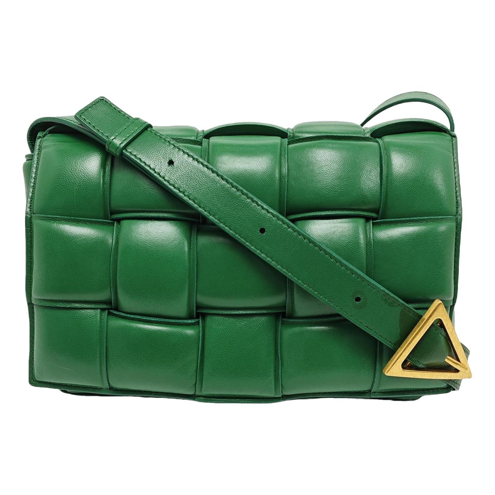Cassette Padded leather crossbody bag